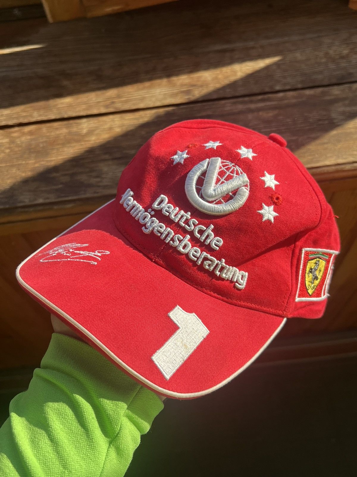 Ferrari Vintage Hat Michael Schumacher Formula 1 Ferrari racing cap Size ONE SIZE - 1 Thumbnail