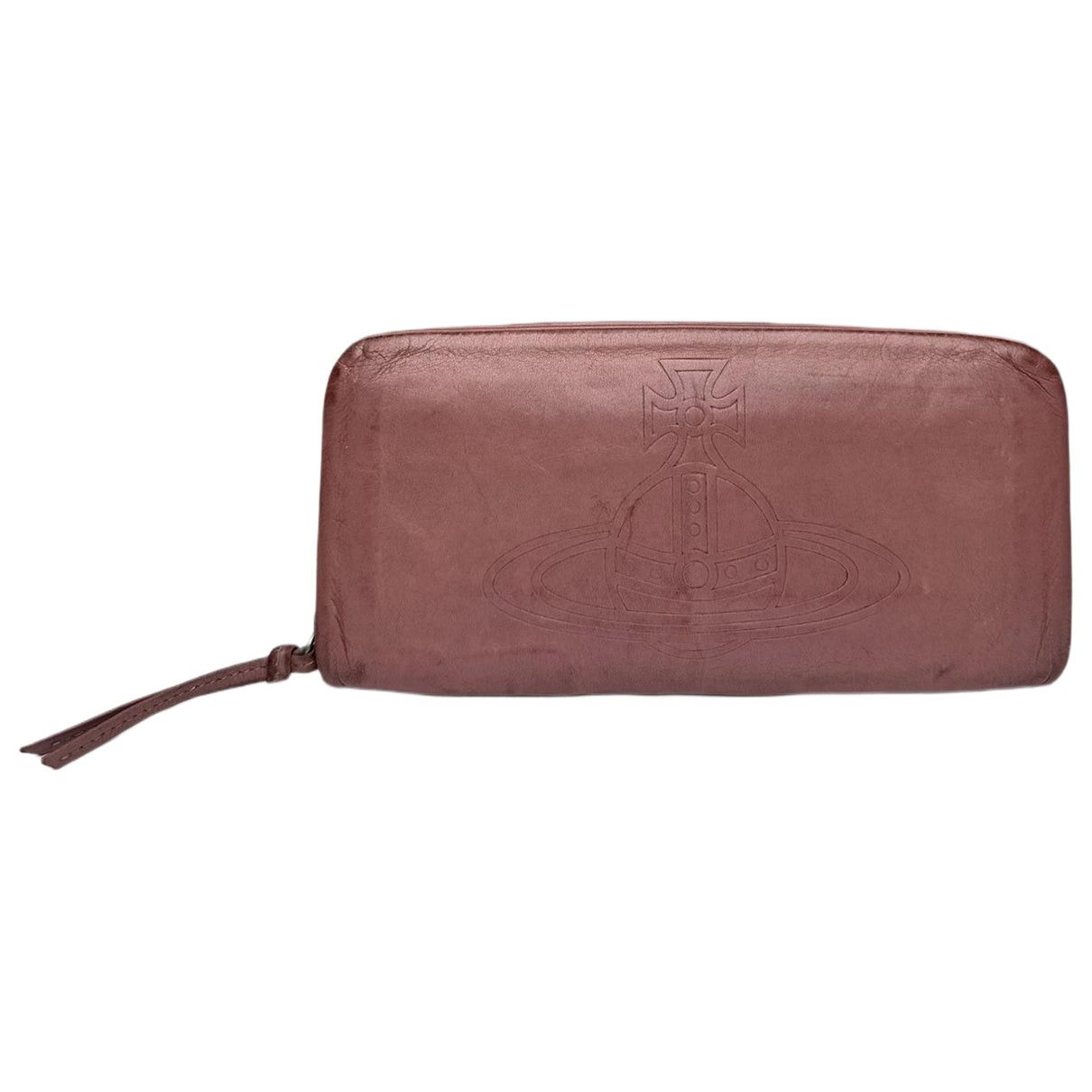 Vivienne Westwood Pink Leather Wallet Size ONE SIZE - 1 Thumbnail