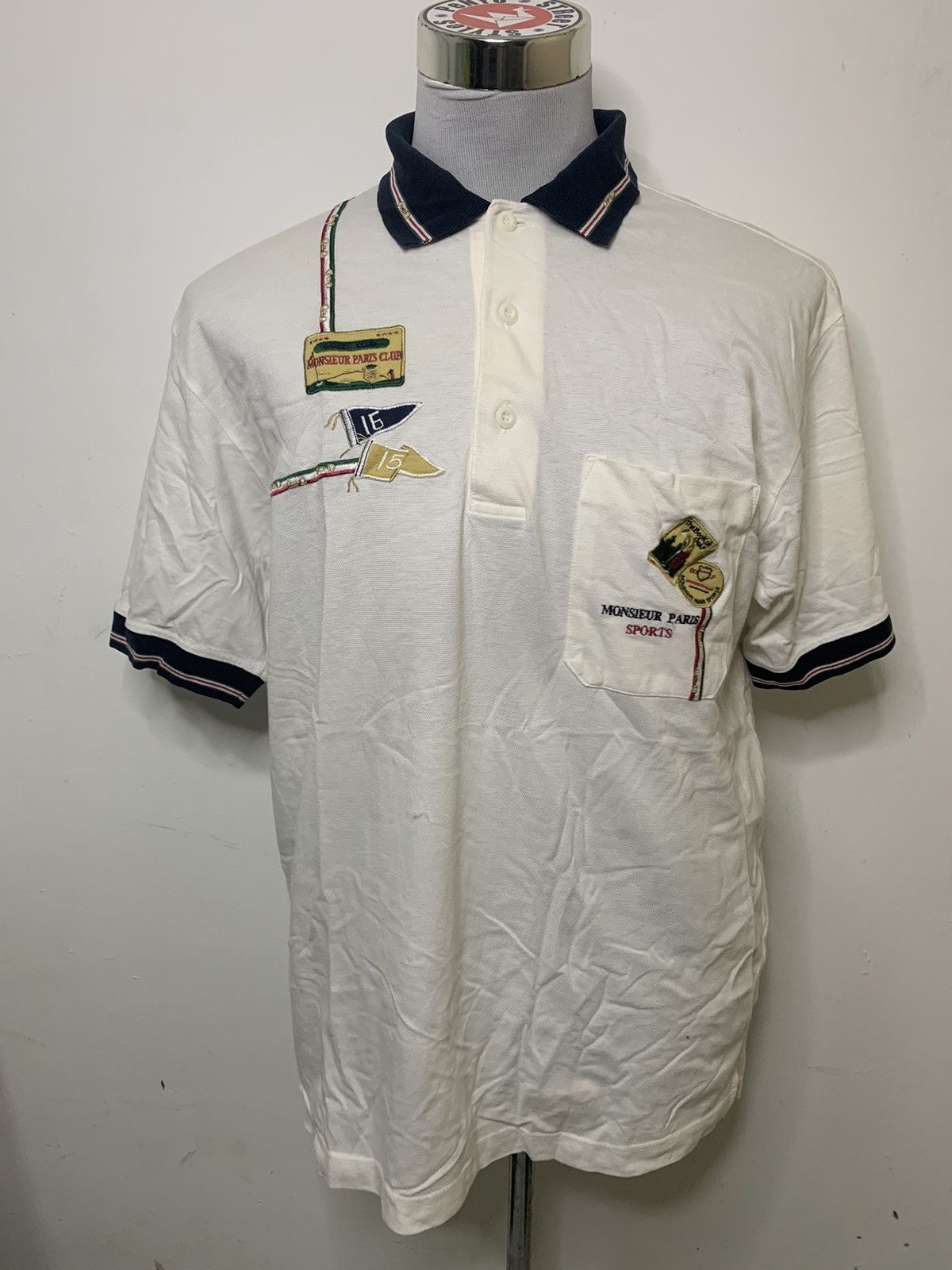 Other Monsieur paris club golf polo shirt Size US L / EU 52-54 / 3 - 1 Thumbnail