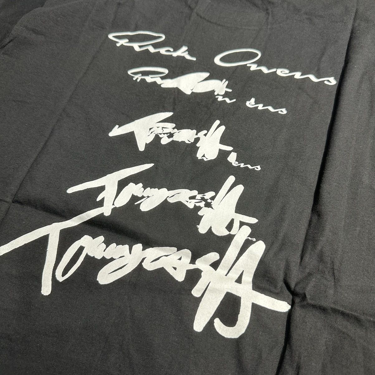 Rick Owens Rick Owens x Tommy Cash T-Shirt Black - XXL | Grailed