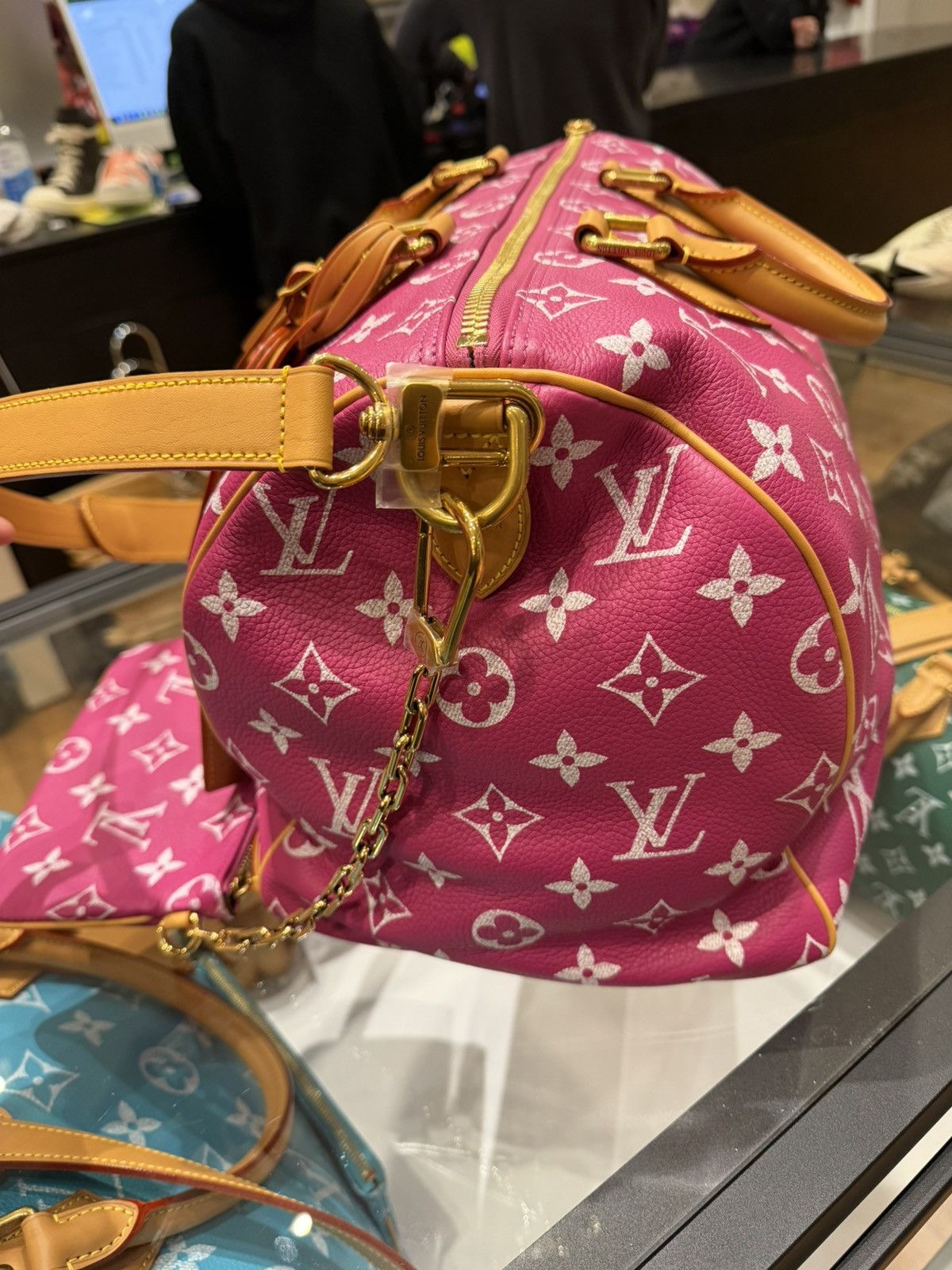 Louis Vuitton Louis Vuitton P9 Speedy 40 Bandouliere Pink Agate Size ONE SIZE - 8 Thumbnail