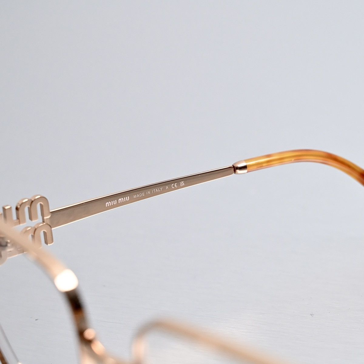 Miu Miu MIU MIU 0MU 51XV GLASSES Size ONE SIZE - 5 Thumbnail