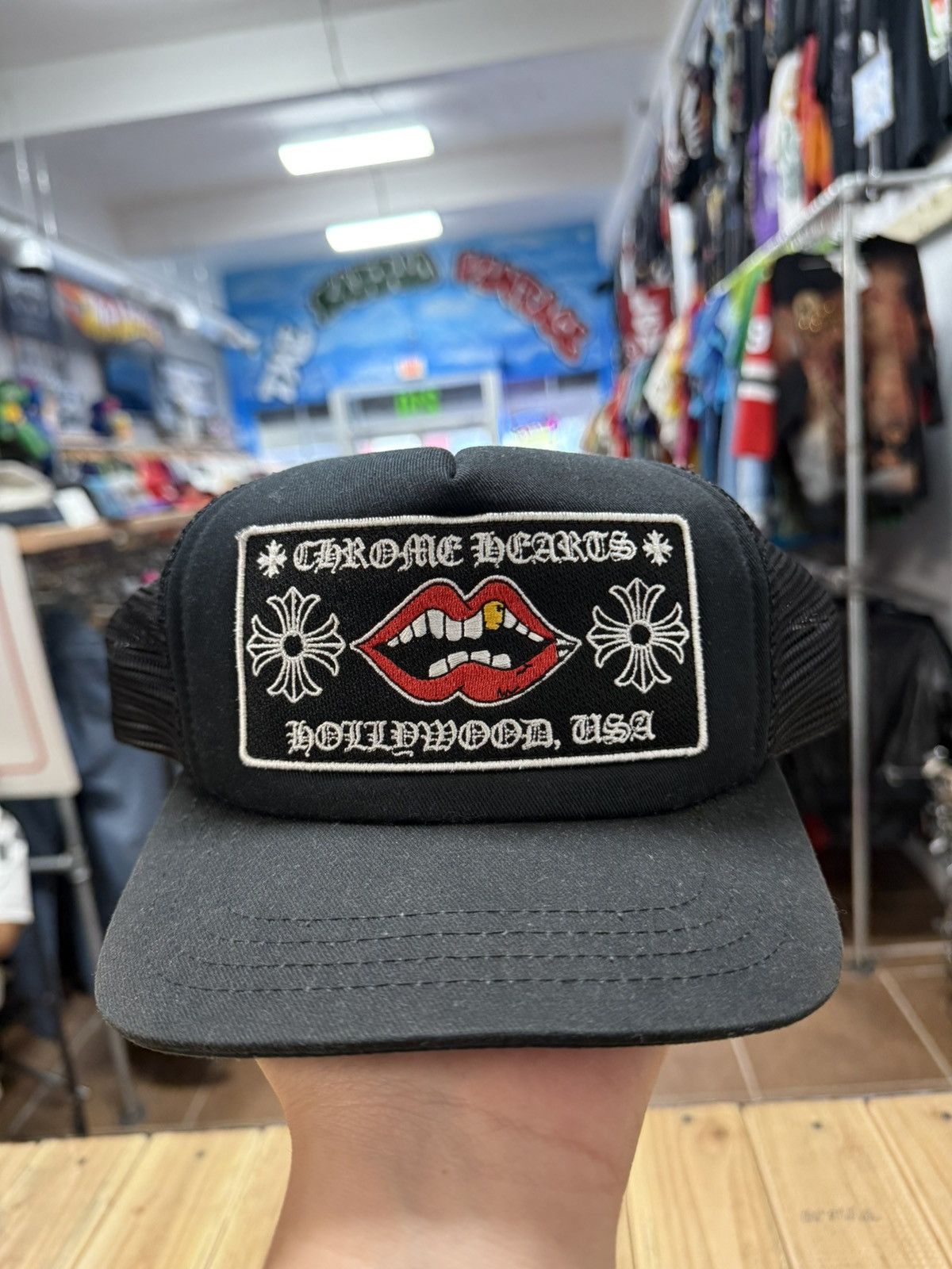 Chrome Hearts Chrome hearts chomper Hollywood trucker hat snapback Size ONE SIZE - 1 Thumbnail