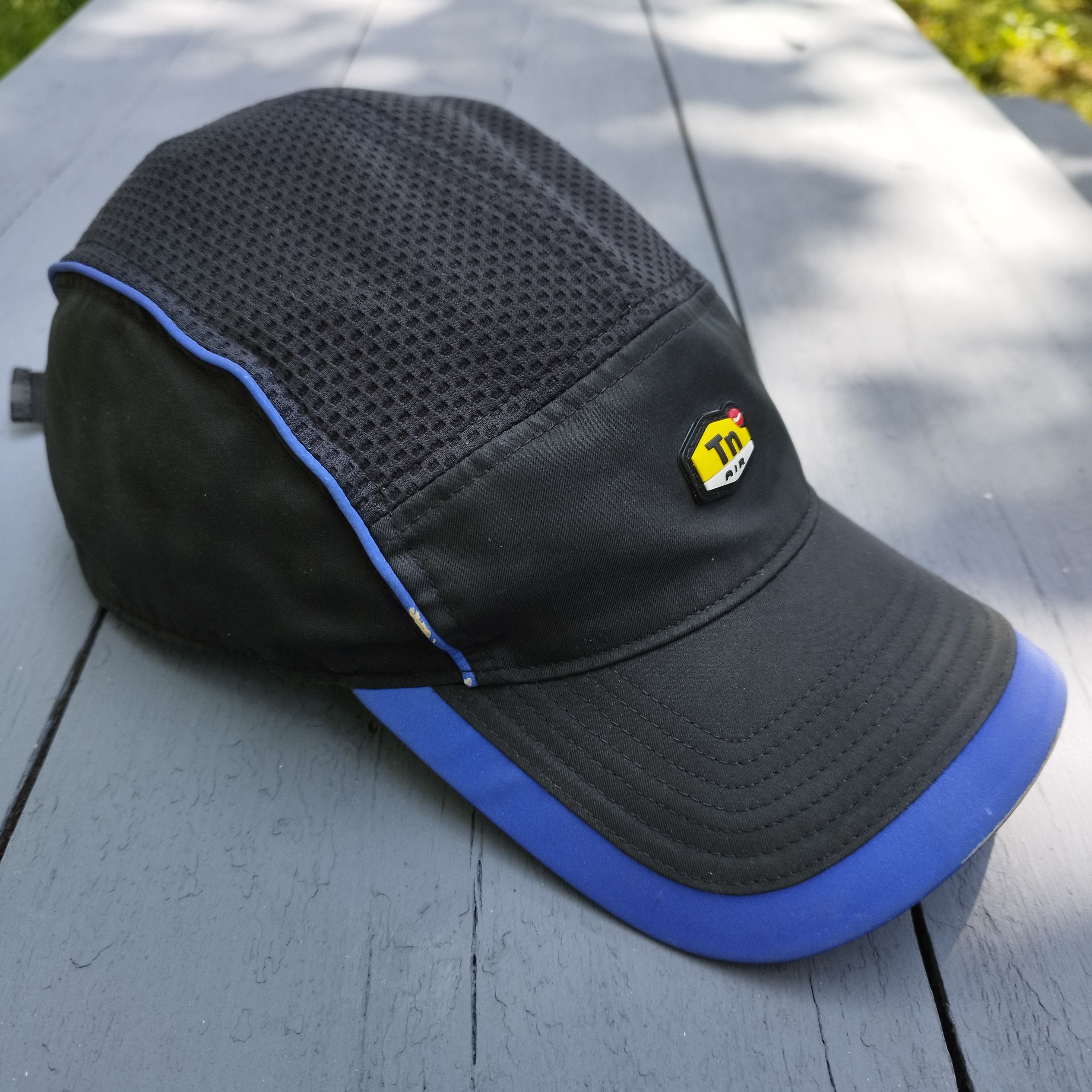 Nike Nike TN Air Max Cap Hat Mesh Tuned Air Black Blue Y2K Size ONE SIZE - 3 Thumbnail