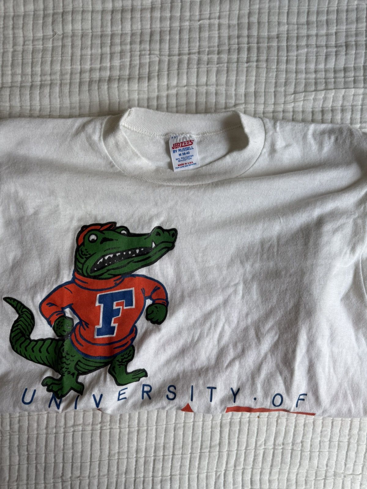 Vintage Vintage Distressed 1986 Gators Tee Size US M / EU 48-50 / 2 - 4 Thumbnail