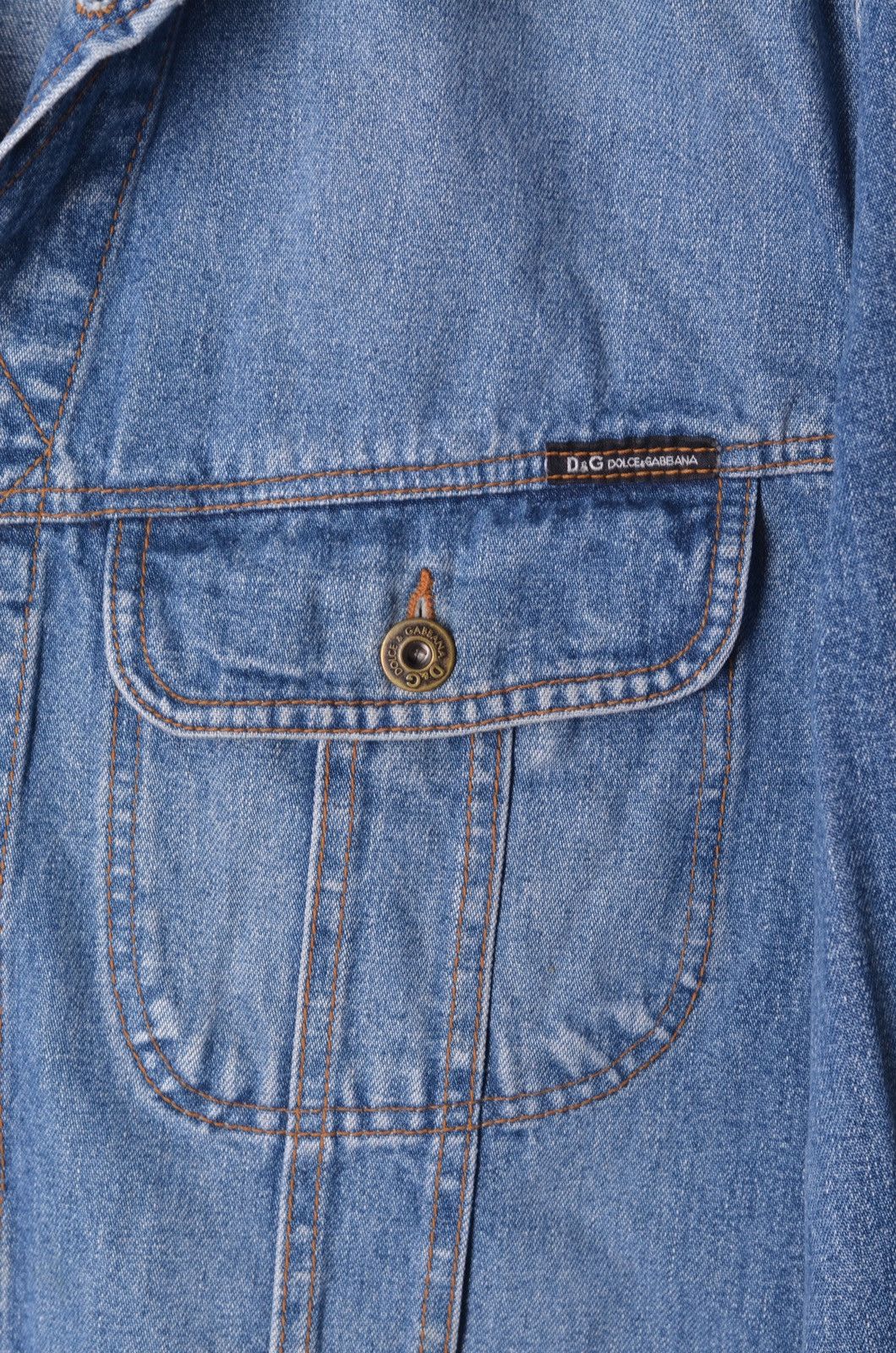 Dolce & Gabbana Vintage Dolce & Gabbana Denim Jacket fits L Size US L / EU 52-54 / 3 - 3 Thumbnail