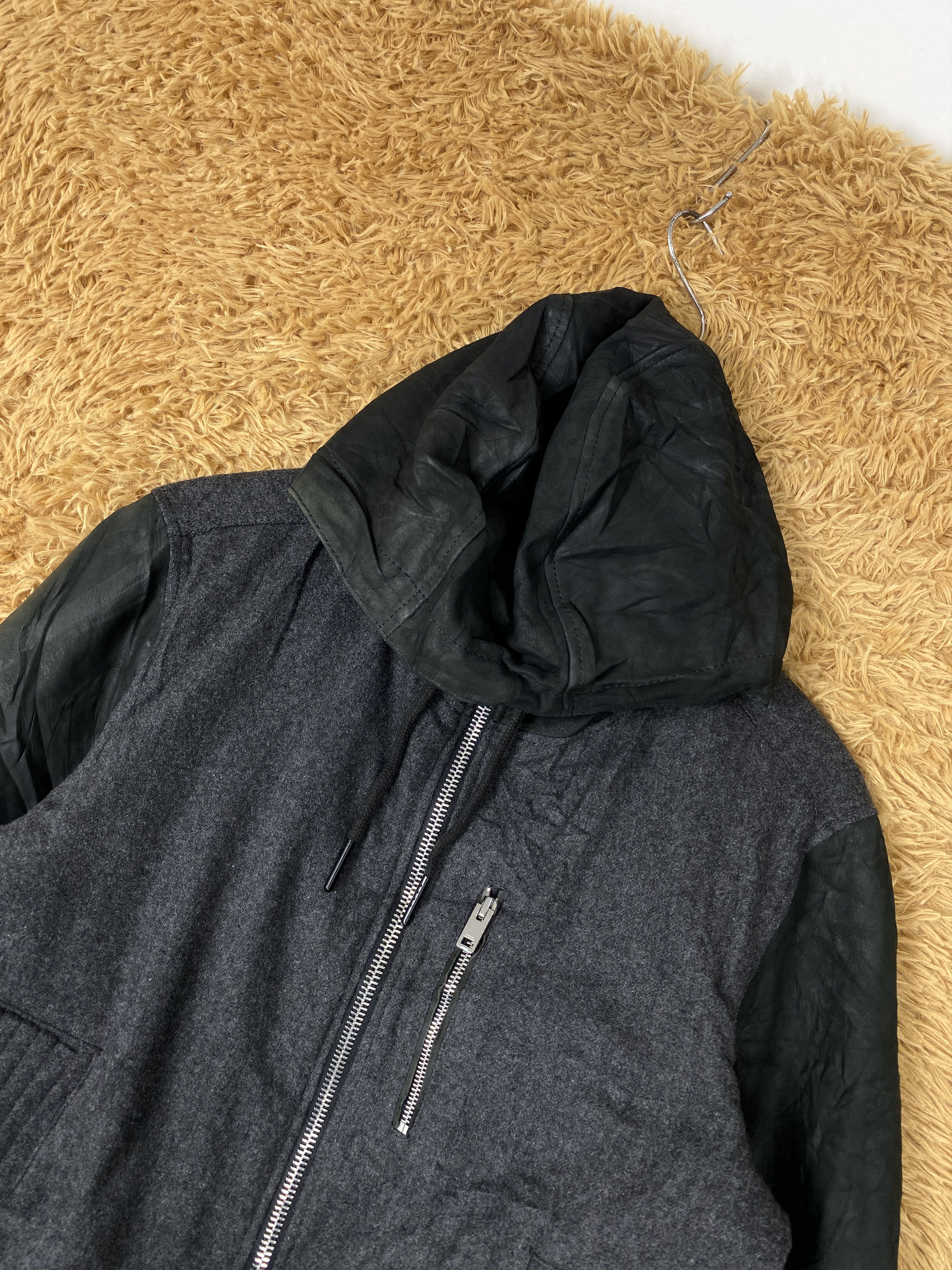 Diesel Vintage Diesel Hoodie Wool Jacket J1971 Size US S / EU 44-46 / 1 - 2 Thumbnail