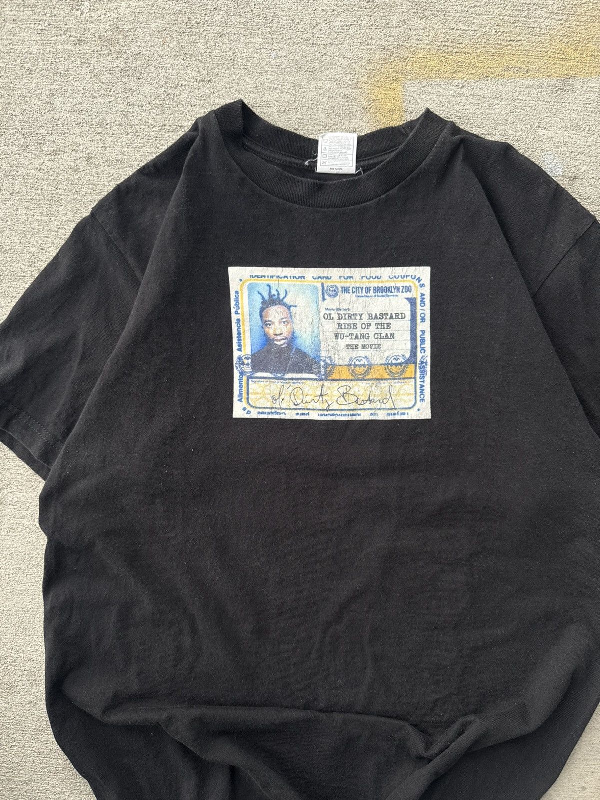 Rap Tees × Vintage × Wu-Tang Clan Vintage 00's OL' DIRTY BASTARD