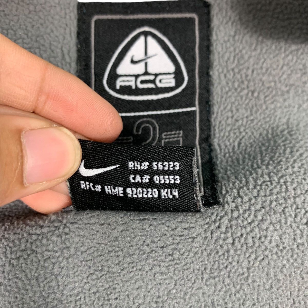 Nike Vintage NIKE ACG Sweater Jacket #1270-C57 Size US L / EU 52-54 / 3 - 17 Thumbnail
