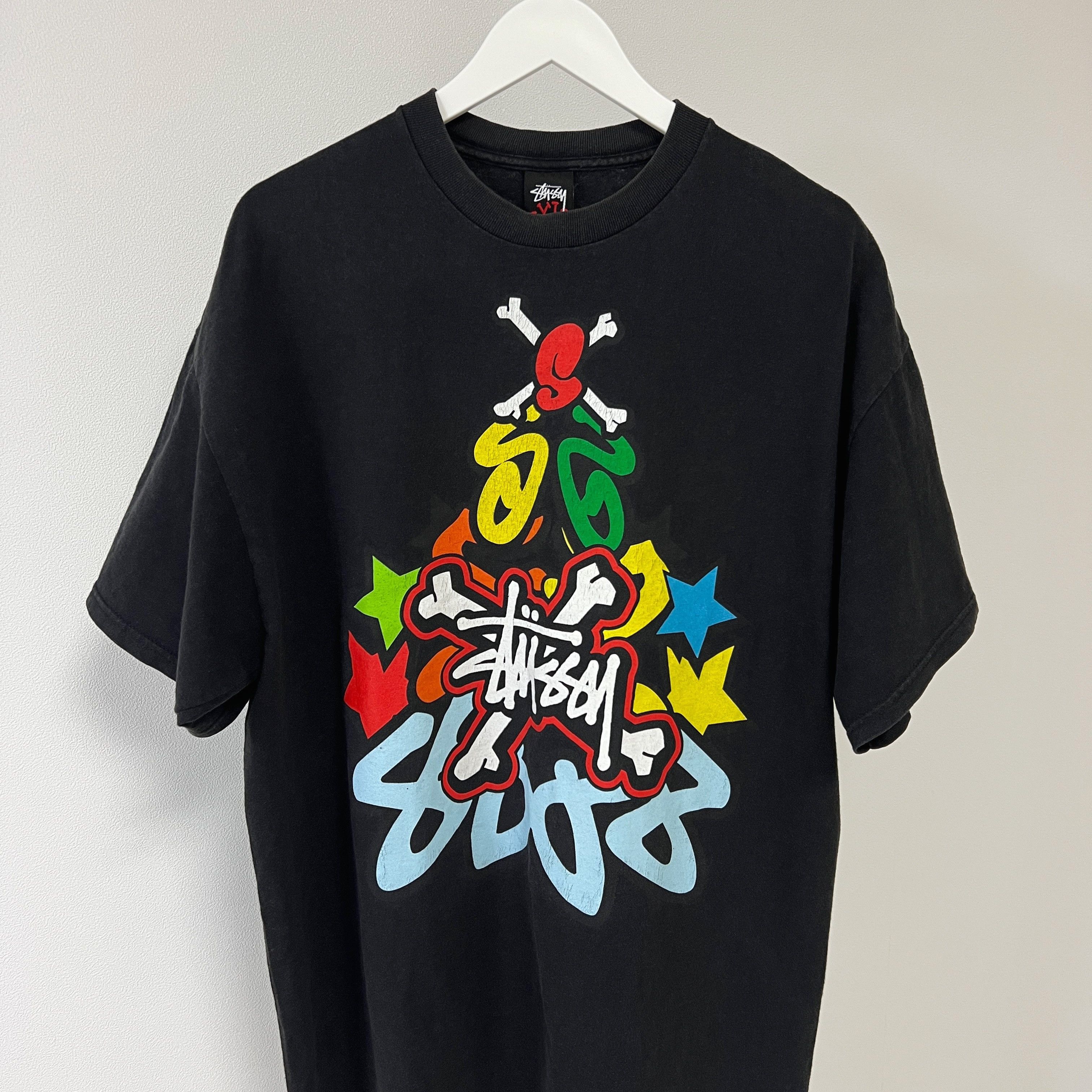 Stussy Stussy 2000s Bone Multi Graphic T-shirt Size US XL / EU 56 / 4 - 3 Thumbnail