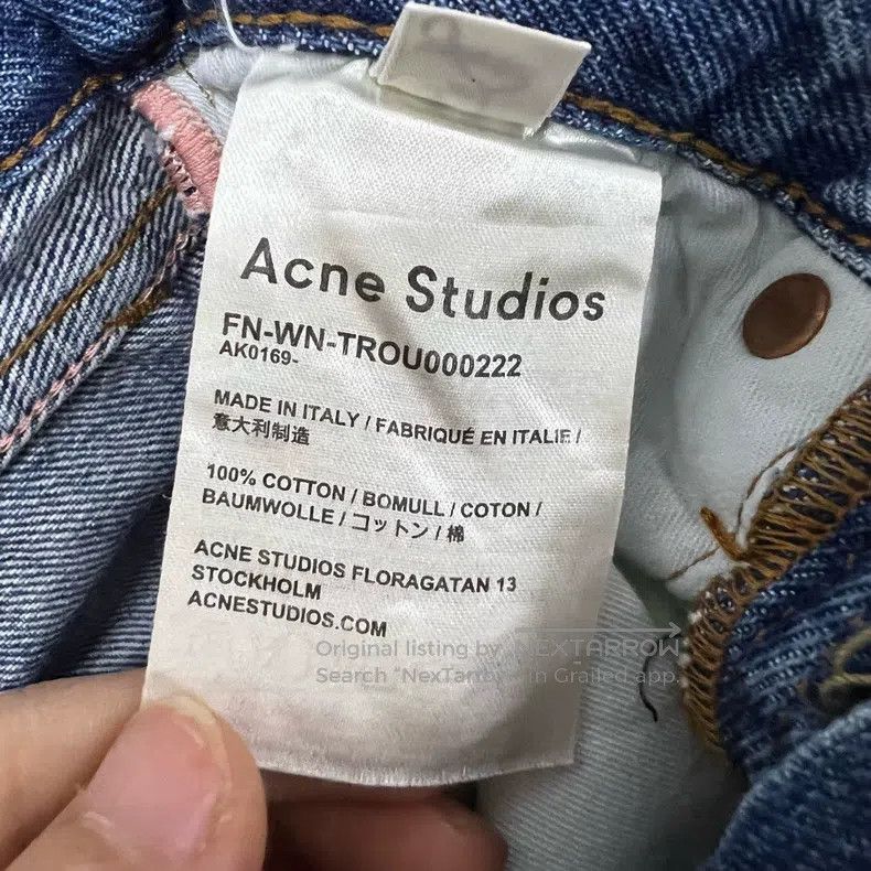 Acne Studios Acne Studios Patchwork Milk Toast Print Denim Pants Size US 32 / EU 48 - 5 Thumbnail