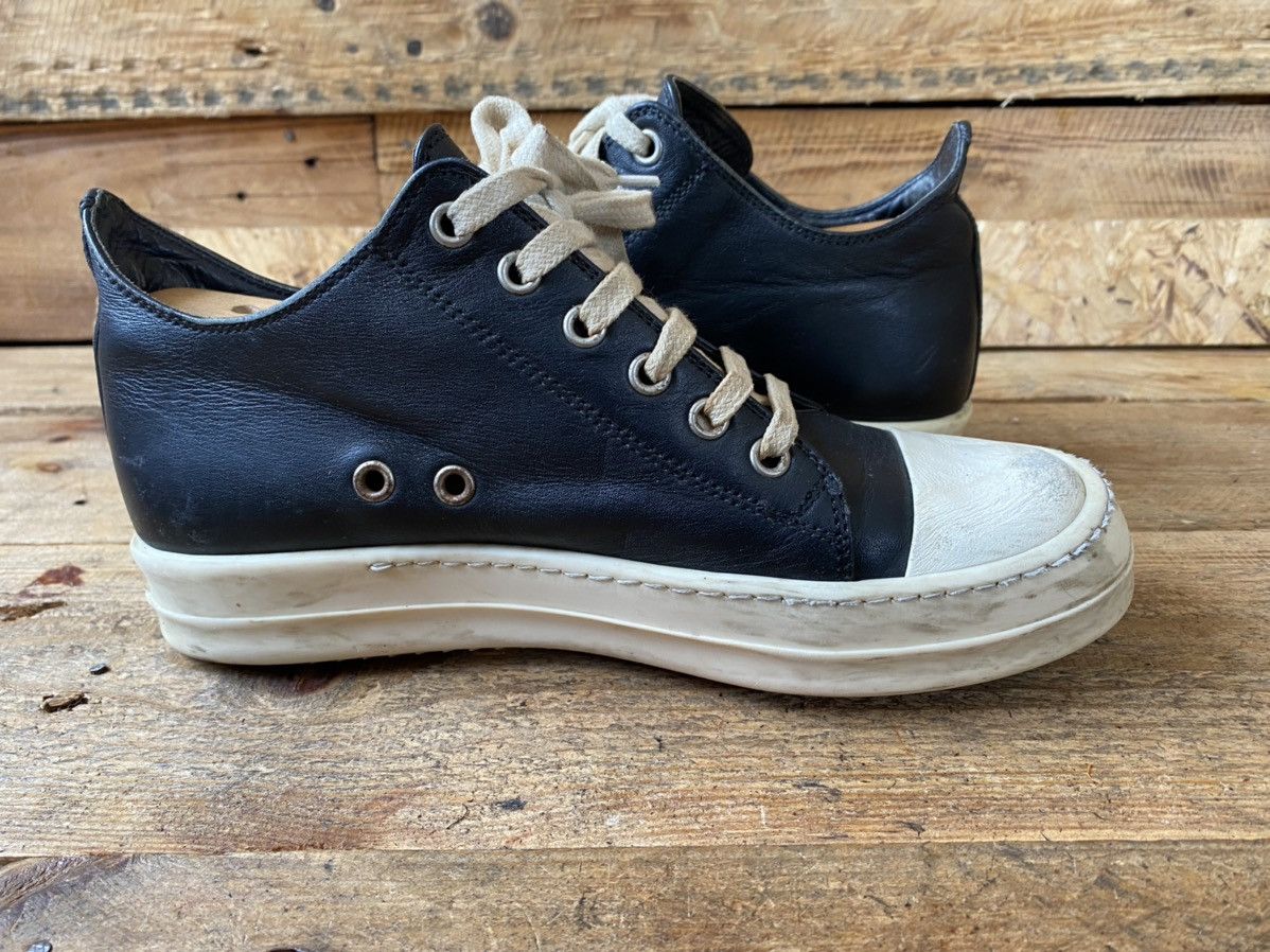 Rick Owens Rick owens F/W 18 mainline low top leather sneakers sz 36 Size US 5.5 / IT 35.5 - 11 Thumbnail