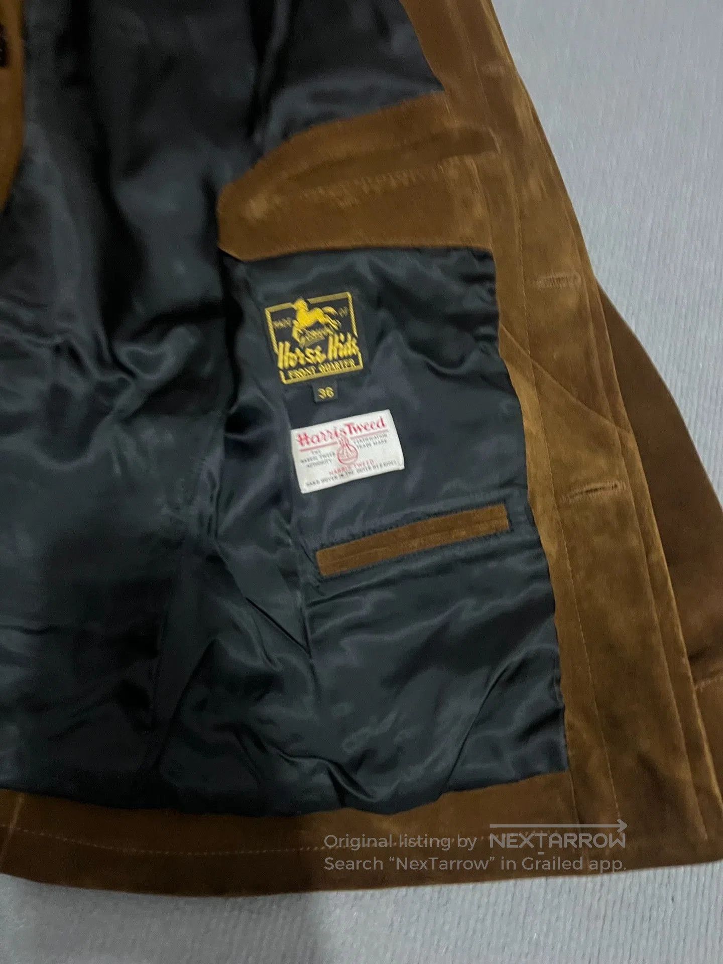 RRL Ralph Lauren Suede Leather Four. Size US S / EU 44-46 / 1 - 8 Thumbnail