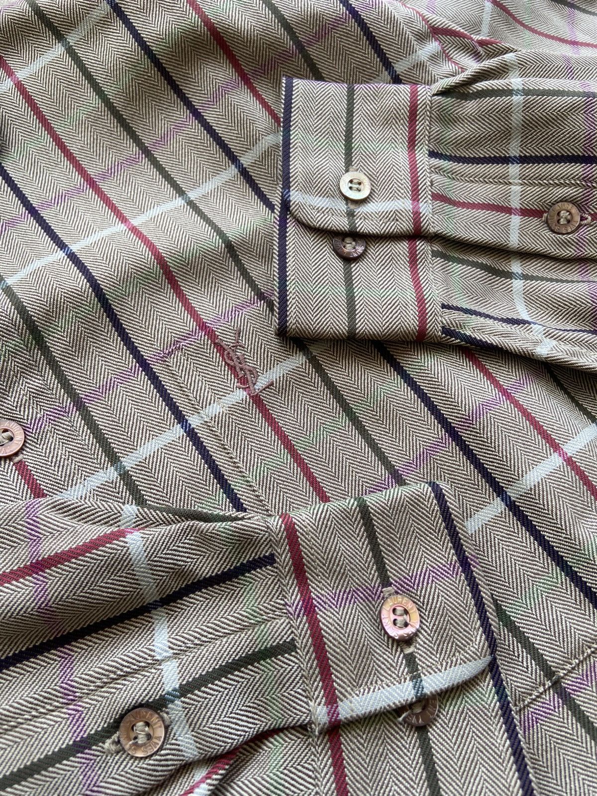 Yves Saint Laurent Yves Saint Laurent Plaid Flannel Shirt Size US M / EU 48-50 / 2 - 11 Thumbnail