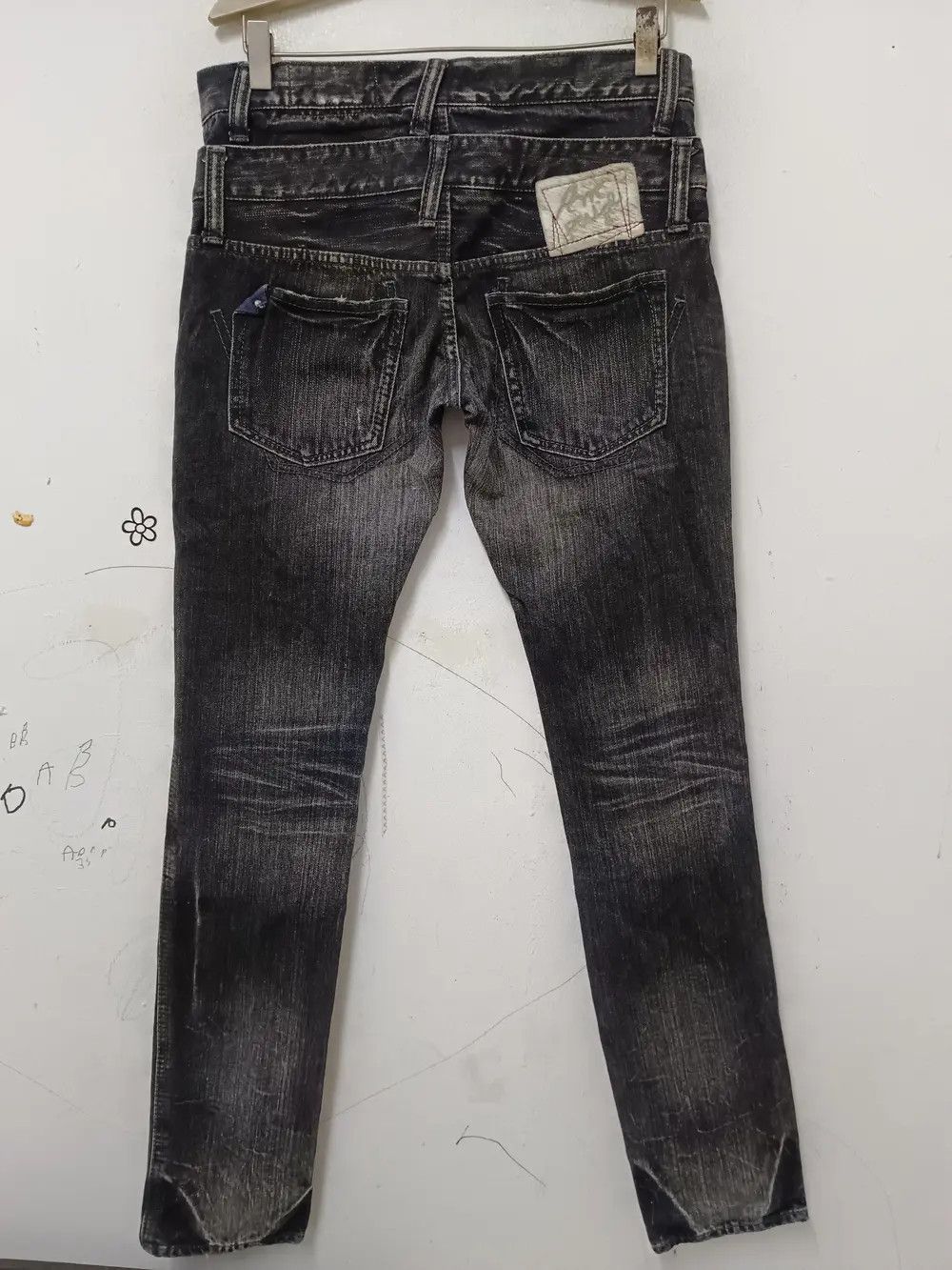 Japanese Brand Flare Distressed Antgauge Jeans Size US 30 / EU 46 - 5 Thumbnail