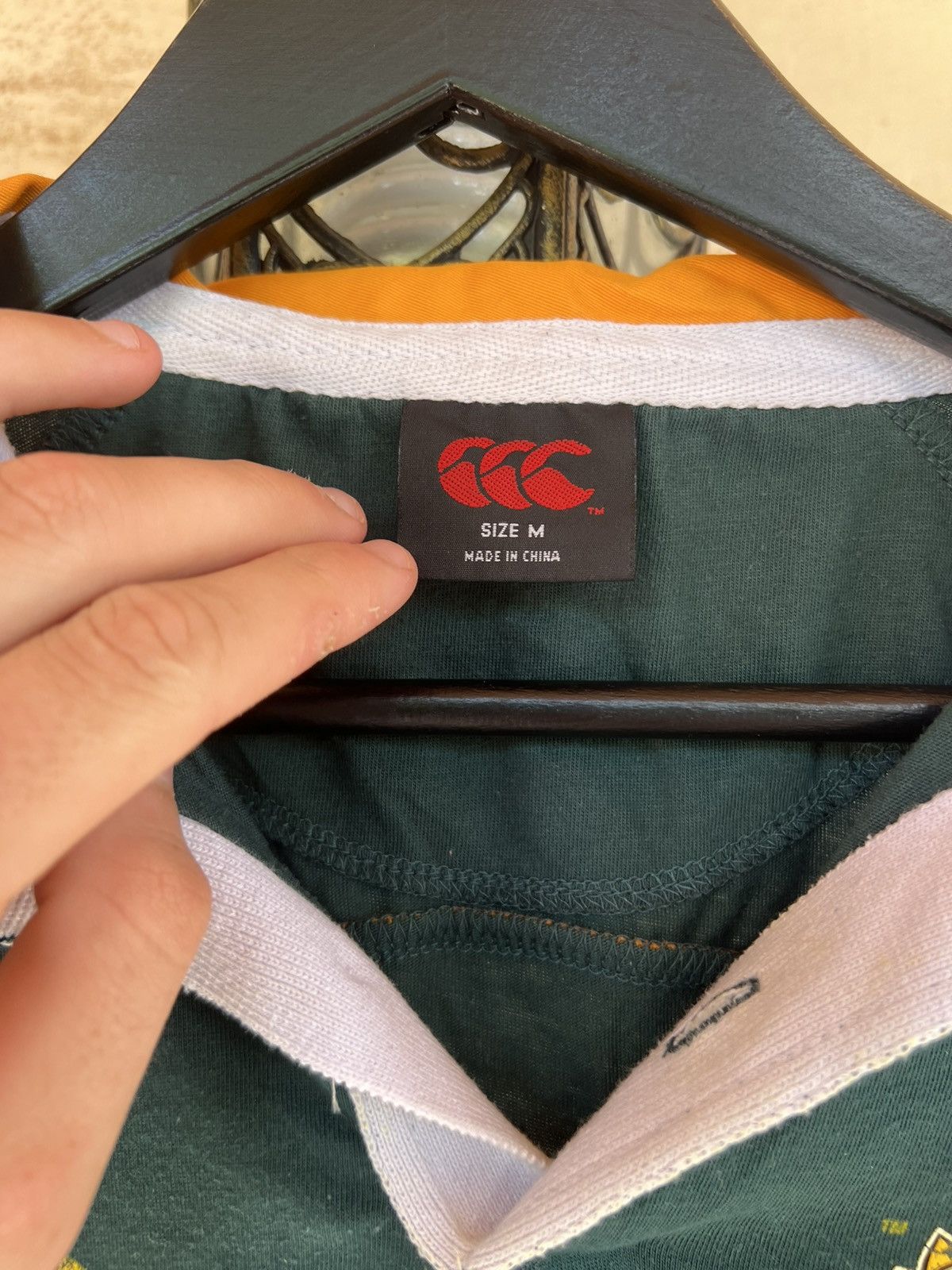 Other South Africa 2007-2008 Rugby Home Shirt Jersey Canterbury Size US M / EU 48-50 / 2 - 3 Thumbnail