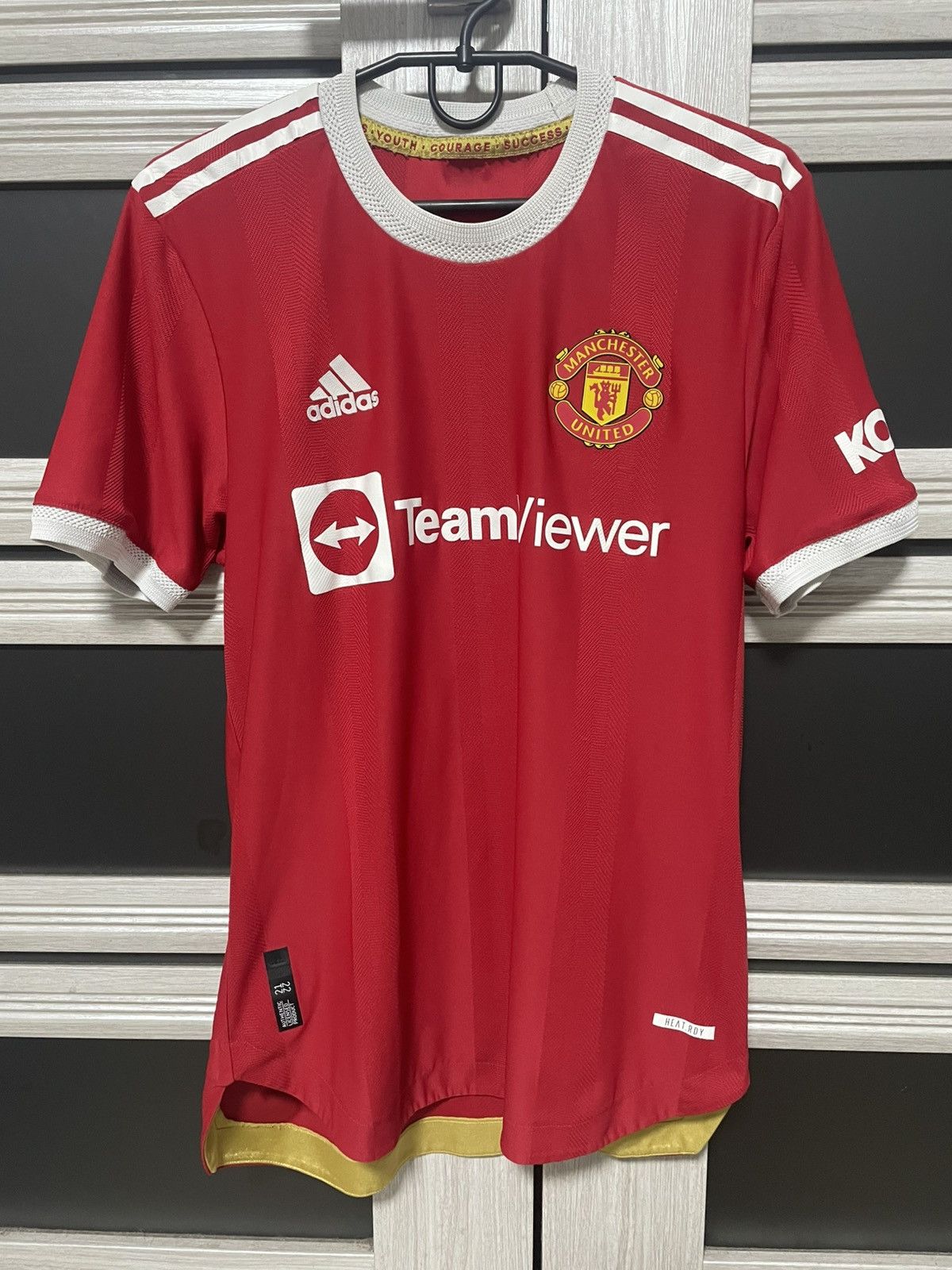 Adidas Ronaldo #7 PLAYER ISSUE 2021 2022 Home Jersey Shirt Tee Kit Size US M / EU 48-50 / 2 - 4 Thumbnail
