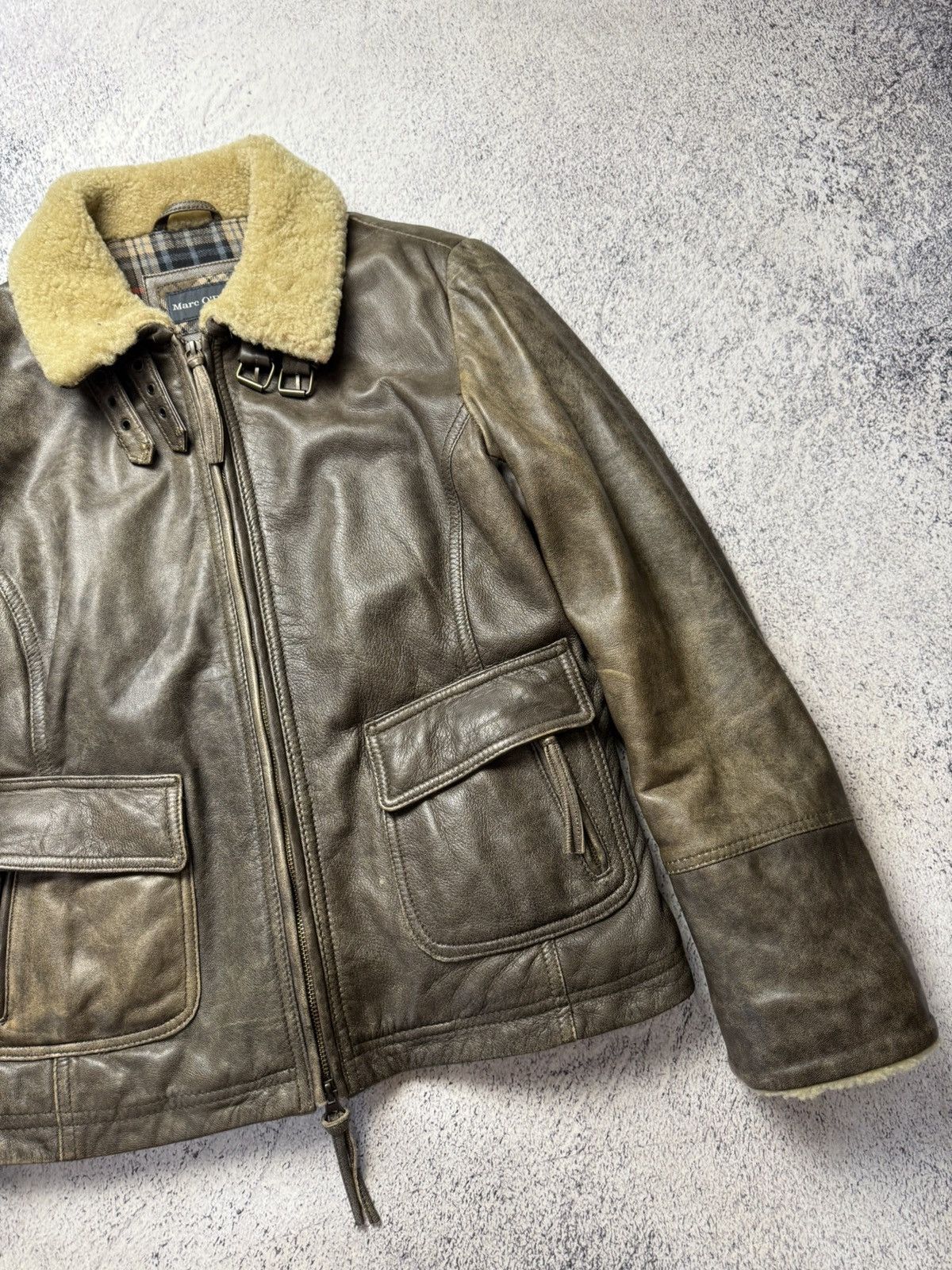 Leather Crazy Vintage Leather Jacket B52 tipe USA Size S / US 4 / IT 40 - 6 Thumbnail