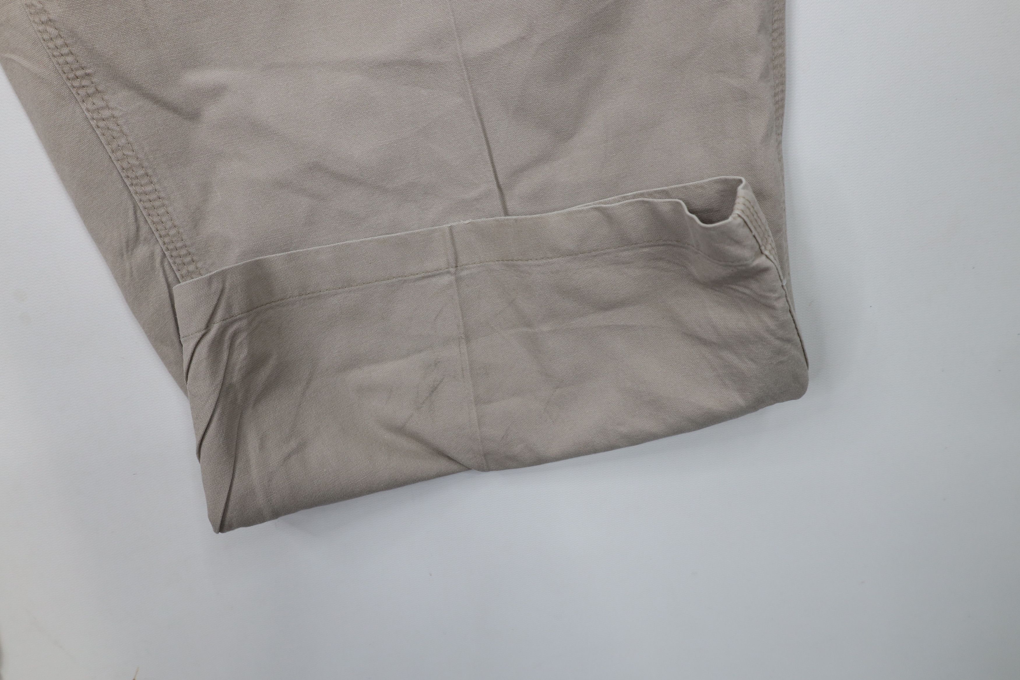 Carhartt × Vintage Vintage Y2K Carhartt Original Fit Wide Leg Pants Beige Tan Size US 44 / EU 60 - 5 Thumbnail