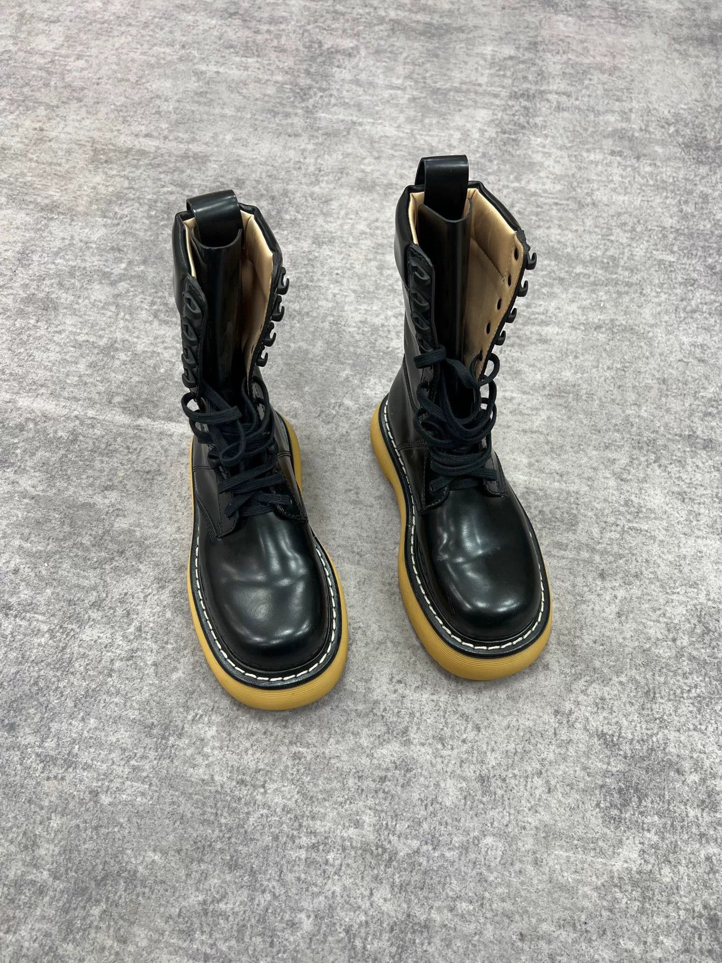 Bottega Veneta Bottega Veneta High-Top Boots Size US 5 / IT 35 - 1 Thumbnail