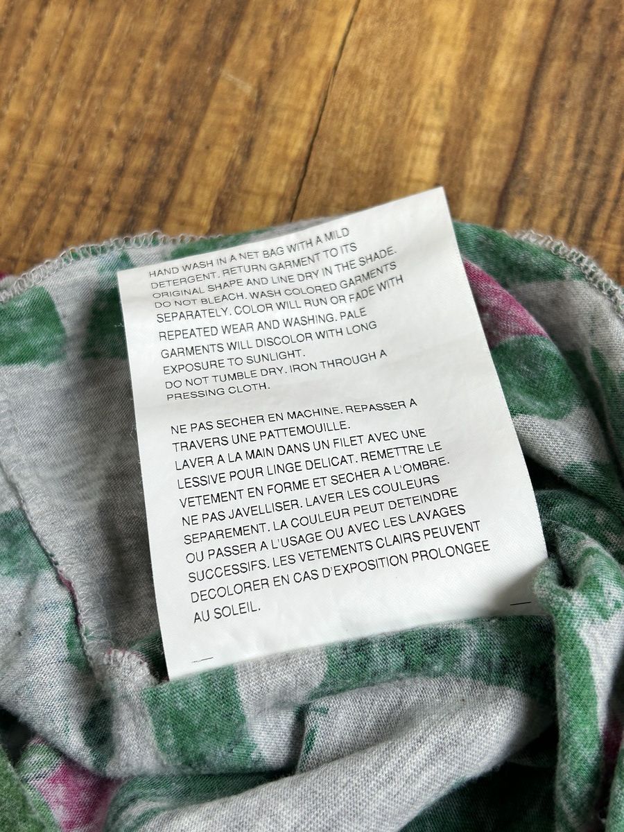 Comme des Garcons Homme Plus 00s Comme Des Garcons Homme Plus 2001 Rei Kawakubo AOP Tee Size US S / EU 44-46 / 1 - 9 Thumbnail