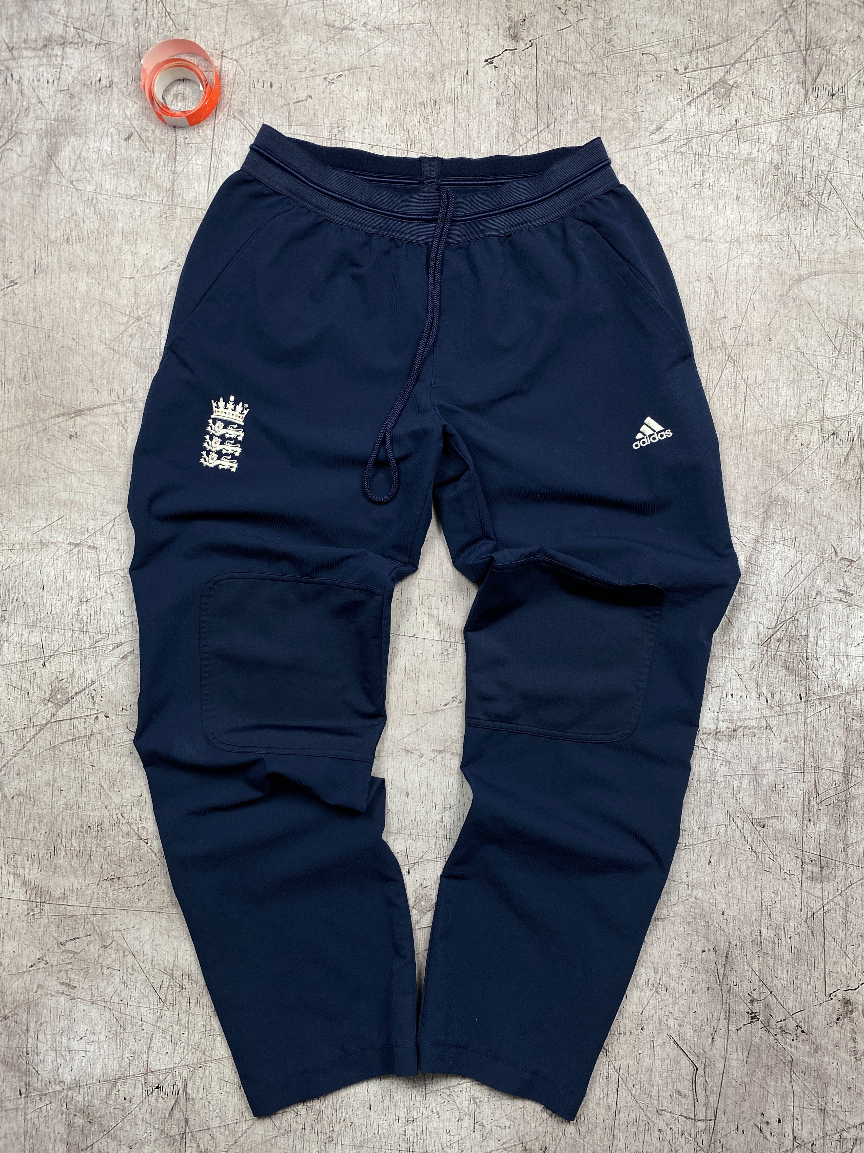 Adidas × Vintage Adidas England Vintage Mens Pants Drill Y2K Size US 32 / EU 48 - 1 Thumbnail