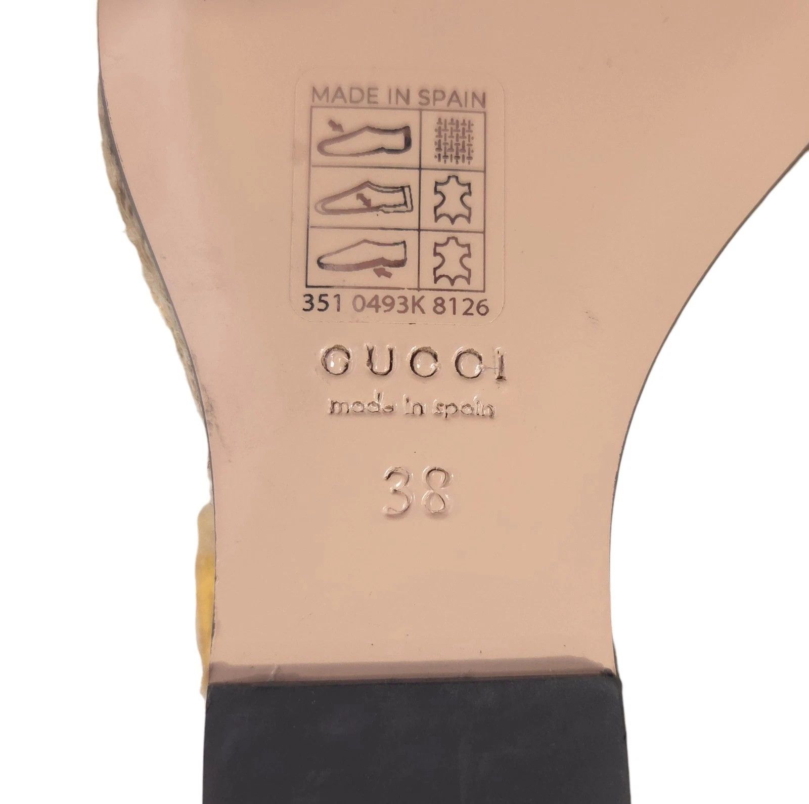 Gucci Gucci Sequin Bow Lace-Up Espadrille Wedge Sandals US 8 EU 38 Size US 8 / IT 38 - 9 Thumbnail