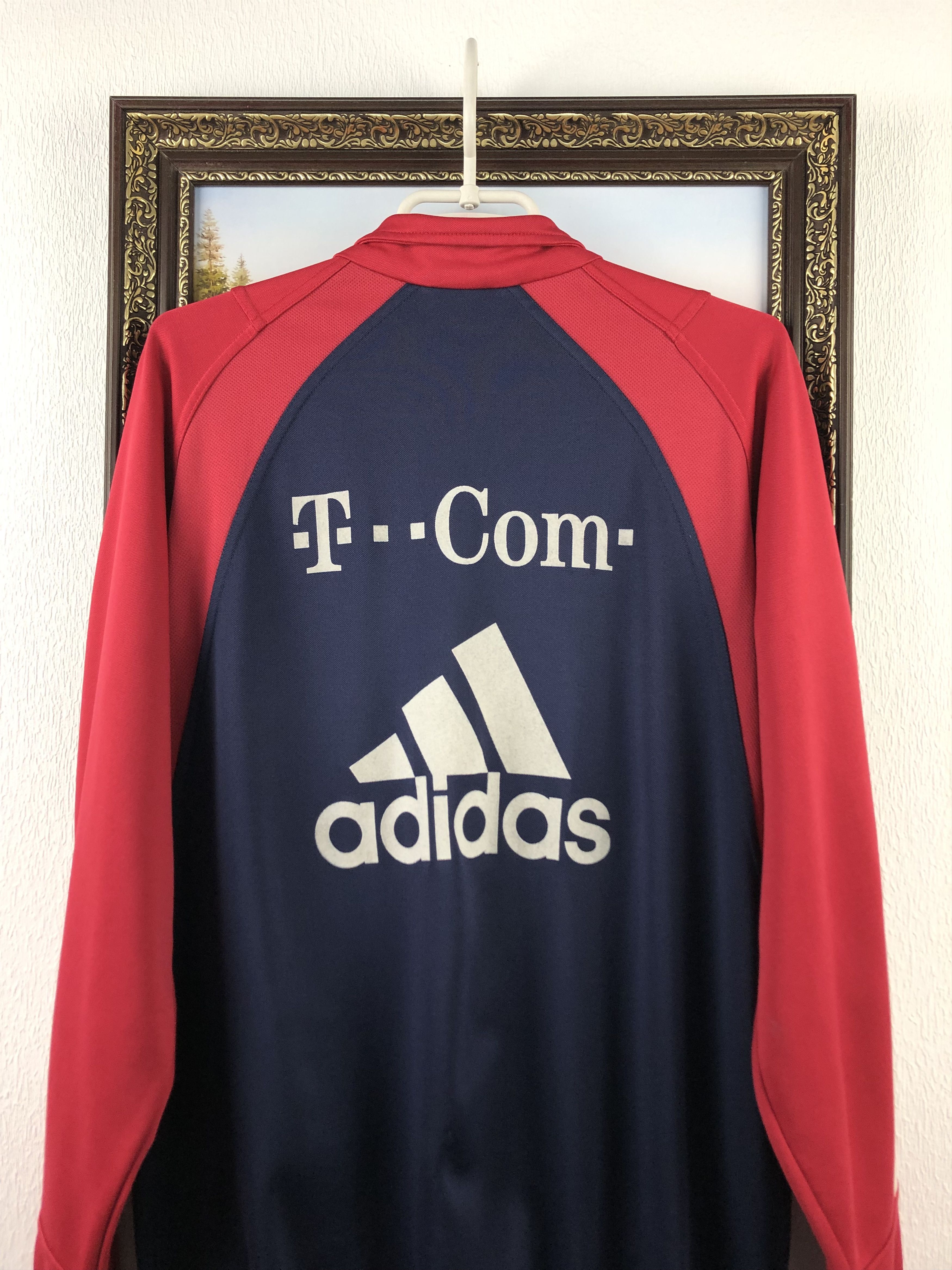 Adidas Vintage Adidas Bayern Munich Football Jacket Soccer Track Size US M / EU 48-50 / 2 - 17 Thumbnail