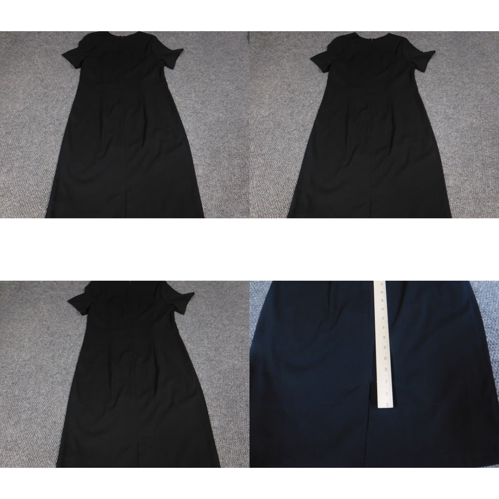 Vintage AGB Dress Womens L Red A-Line Pullover Knee Length Crew Neck Raglan Short Sleeve Lined Size L / US 10 / IT 46 - 8 Thumbnail