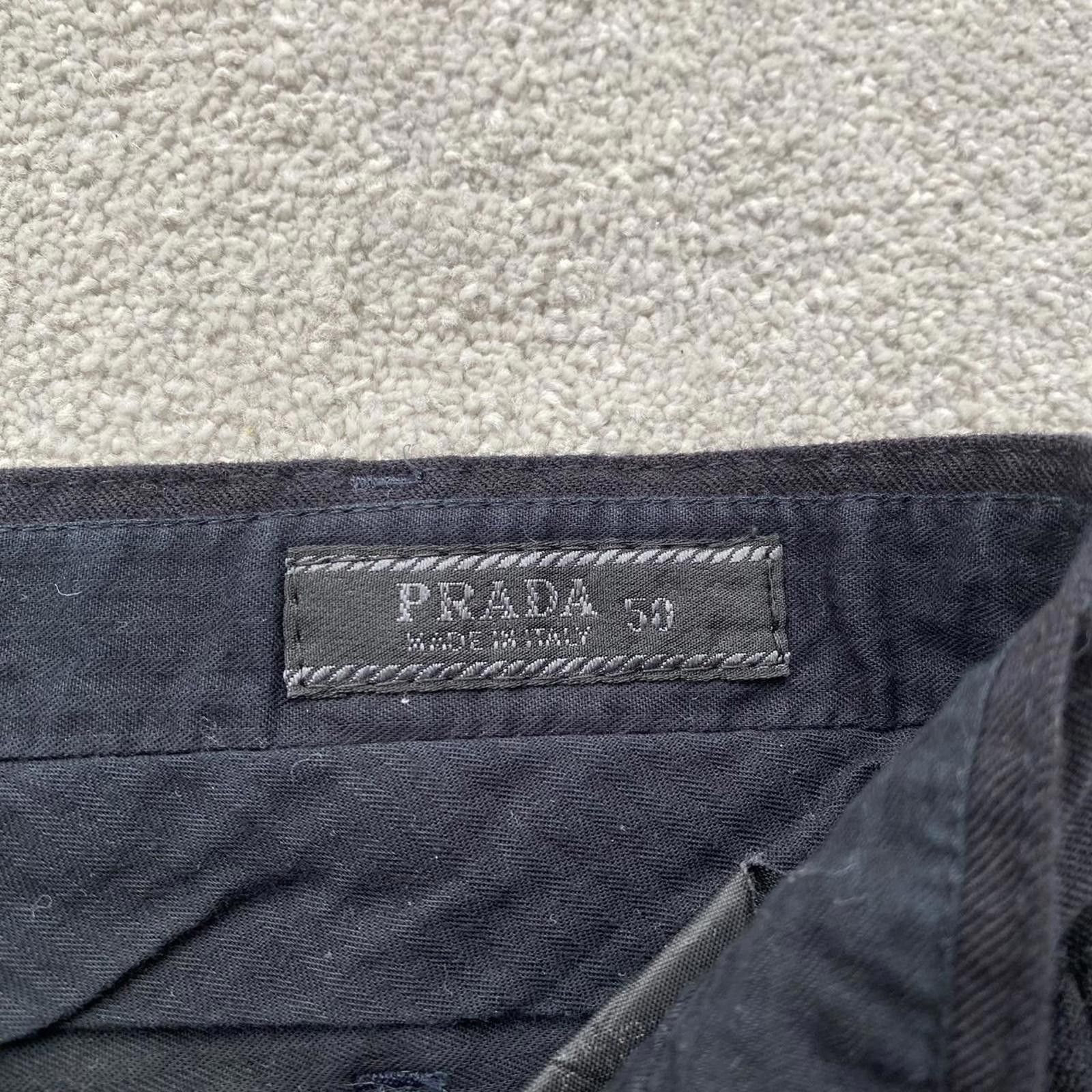 Prada Prada Wool Trousers. Size US 34 / EU 50 - 5 Thumbnail