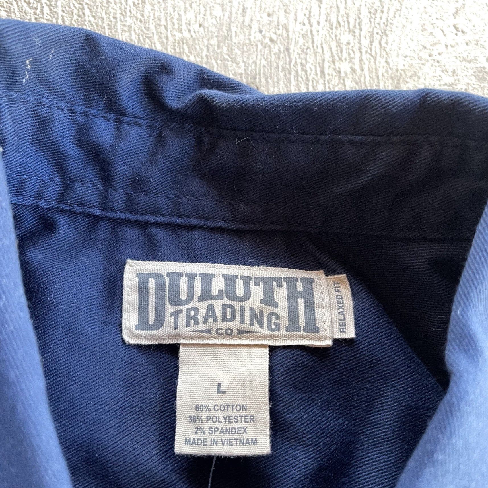 Vintage Duluth Duluth Trading Shirt Mens Large Button Up Short Sleeve Blue Everyday Shop NEW Size US L / EU 52-54 / 3 - 5 Thumbnail