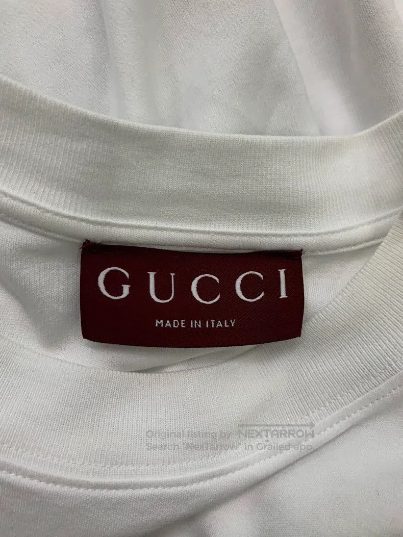 Gucci Gucci White fake two-piece stitched short-sleeved T-shirt Size US XS / EU 42 / 0 - 3 Thumbnail