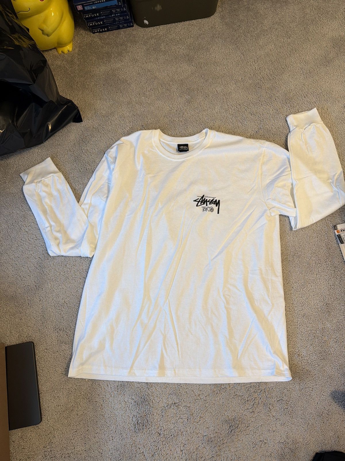 Stussy Stussy tokyo long sleeve t shirt Size US XL / EU 56 / 4 - 1 Thumbnail