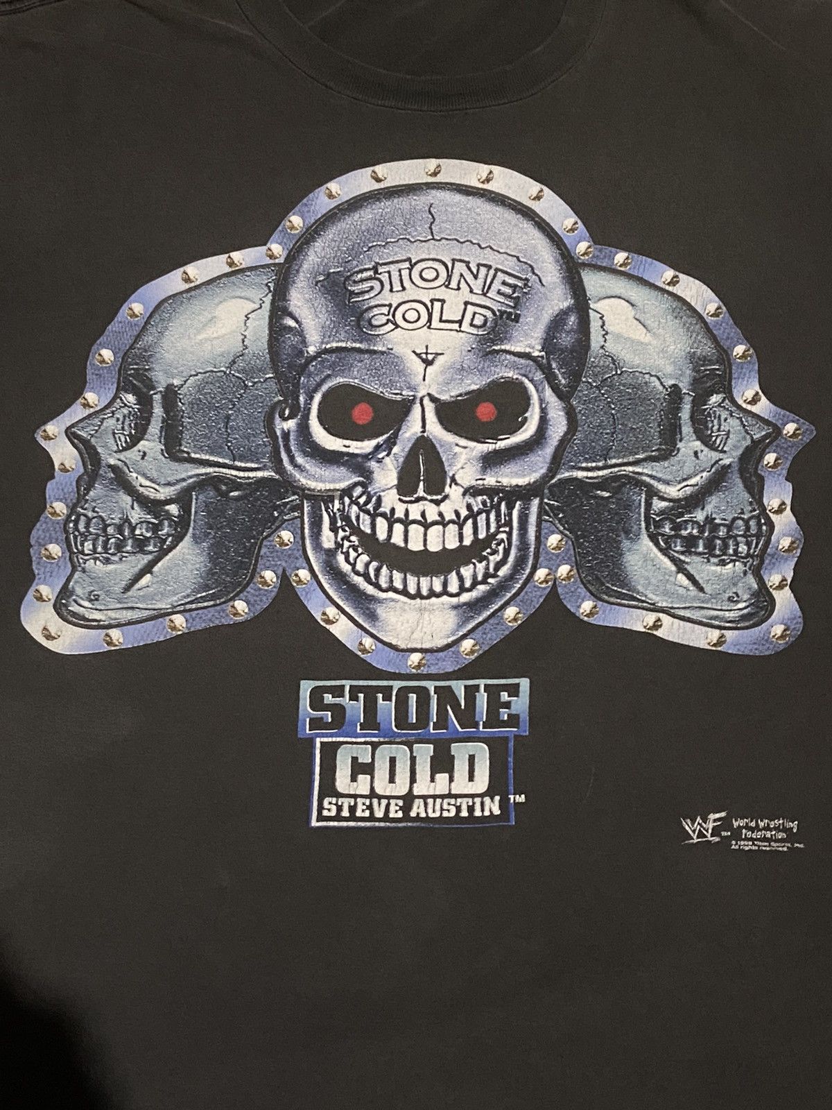 WWE Vintage 1998 wwf stone cold Steve austin fade rare size 5xl Size US XXL / EU 58 / 5 - 2 Thumbnail