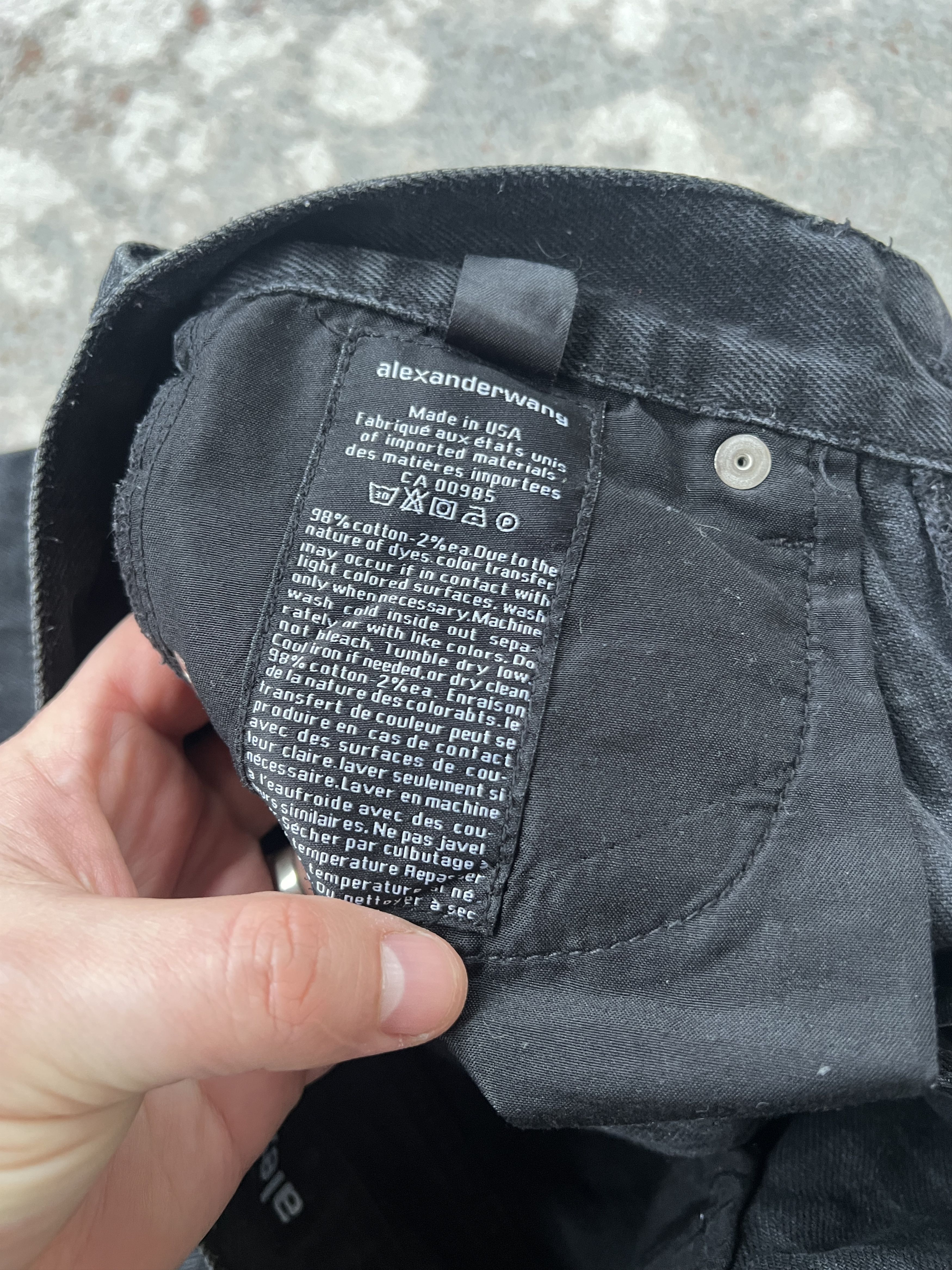 Alexander Wang Alexander Wang Jeans Size 26" / US 2 / IT 38 - 9 Thumbnail