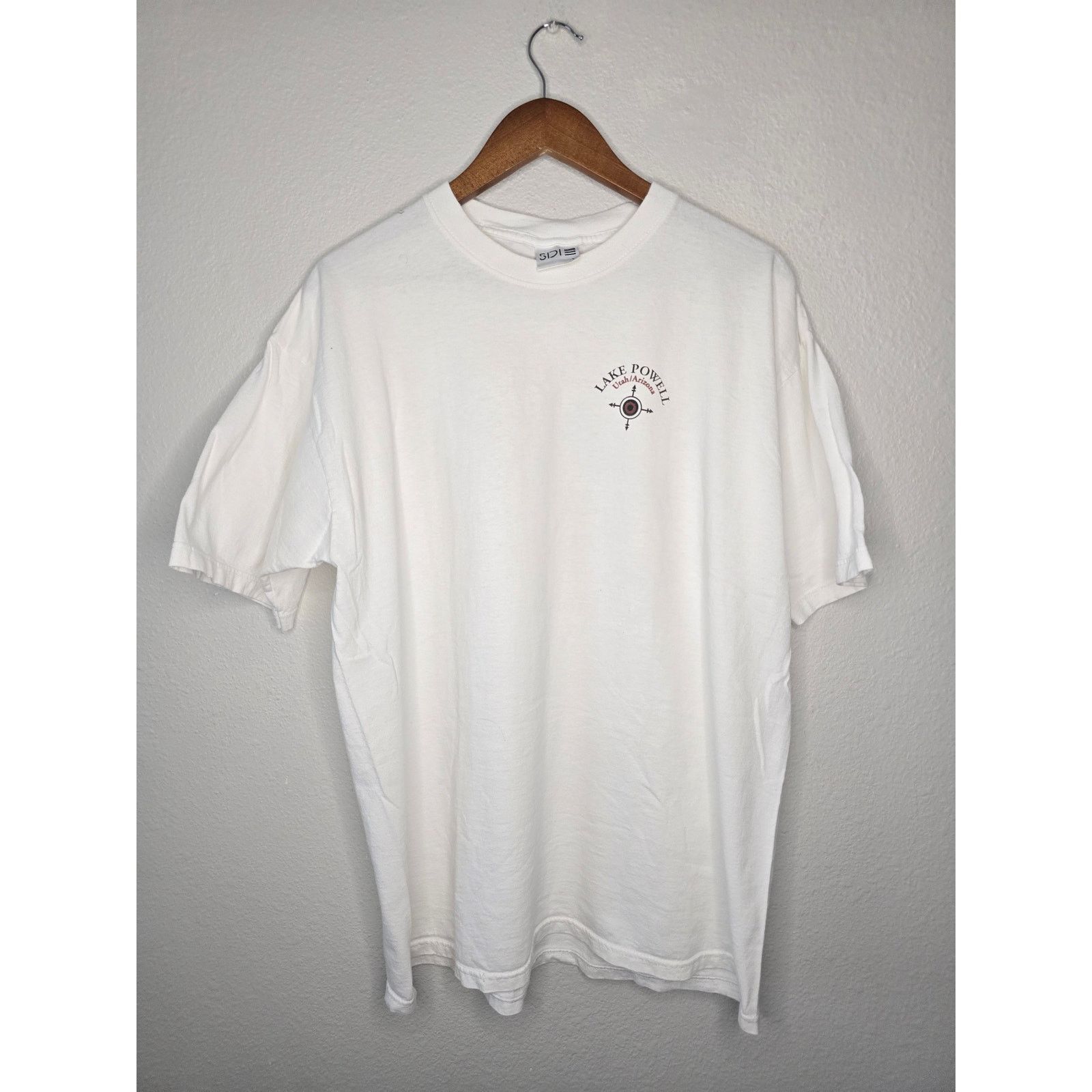 Vintage Vintage Lake Powel Shirt Iguana Lizard Utah Arizona Map Tee Size US L / EU 52-54 / 3 - 5 Thumbnail