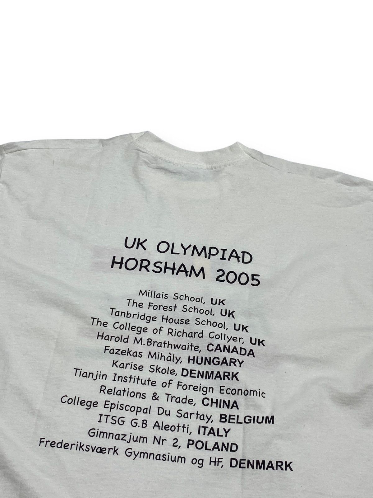 Other 2005 Vintage UK OLYMPIAD HORSHAM Big Flags Intalos Size US M / EU 48-50 / 2 - 5 Thumbnail