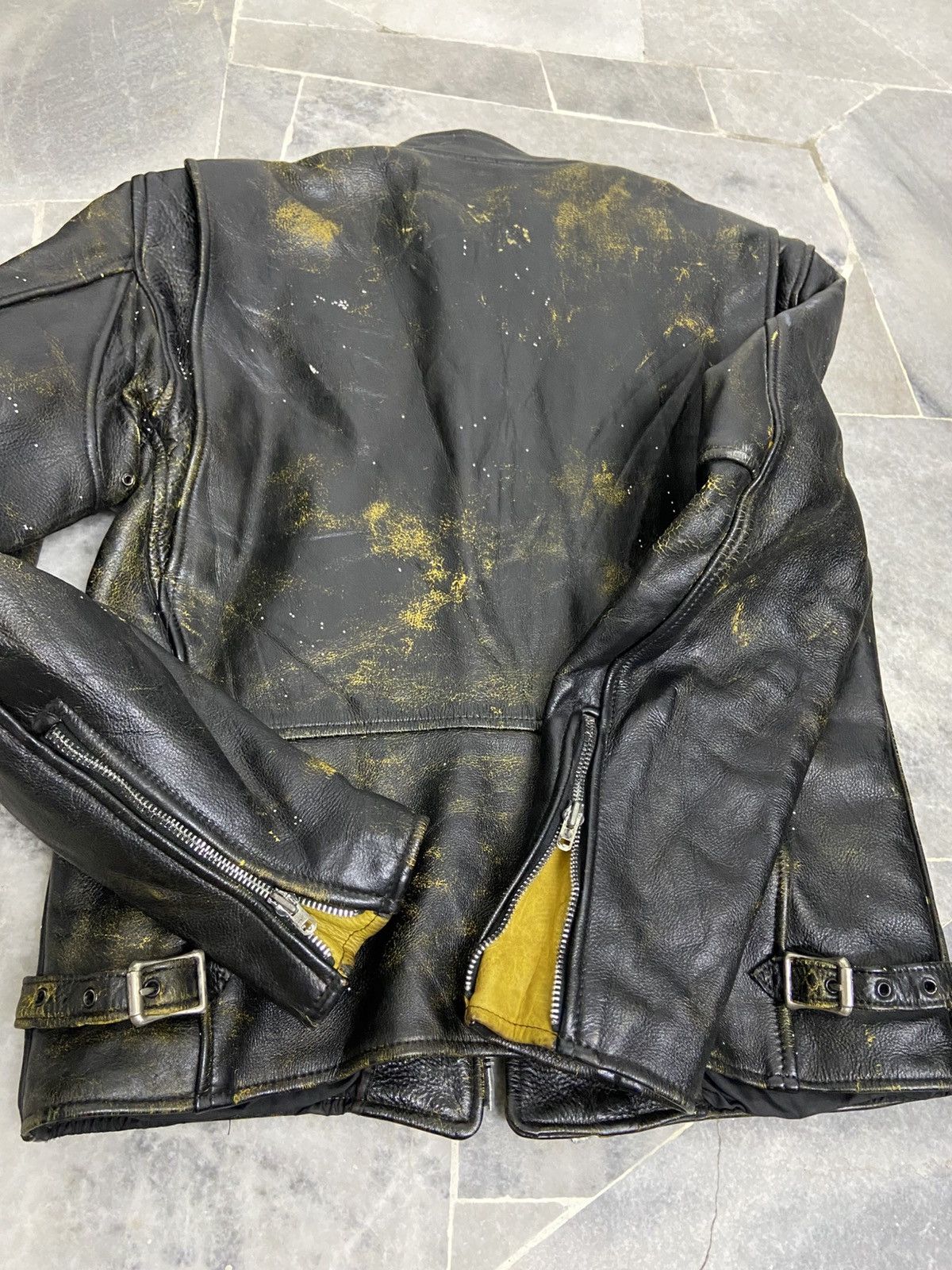 Branded Leather Branded Garments Inc Leather Care Racer Motorcycle jacket Size US S / EU 44-46 / 1 - 6 Thumbnail