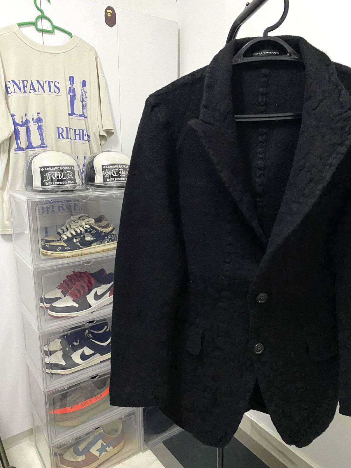 Yohji Yamamoto Yohji Yamamoto wool Jacket Coat Size US M / EU 48-50 / 2 - 3 Thumbnail