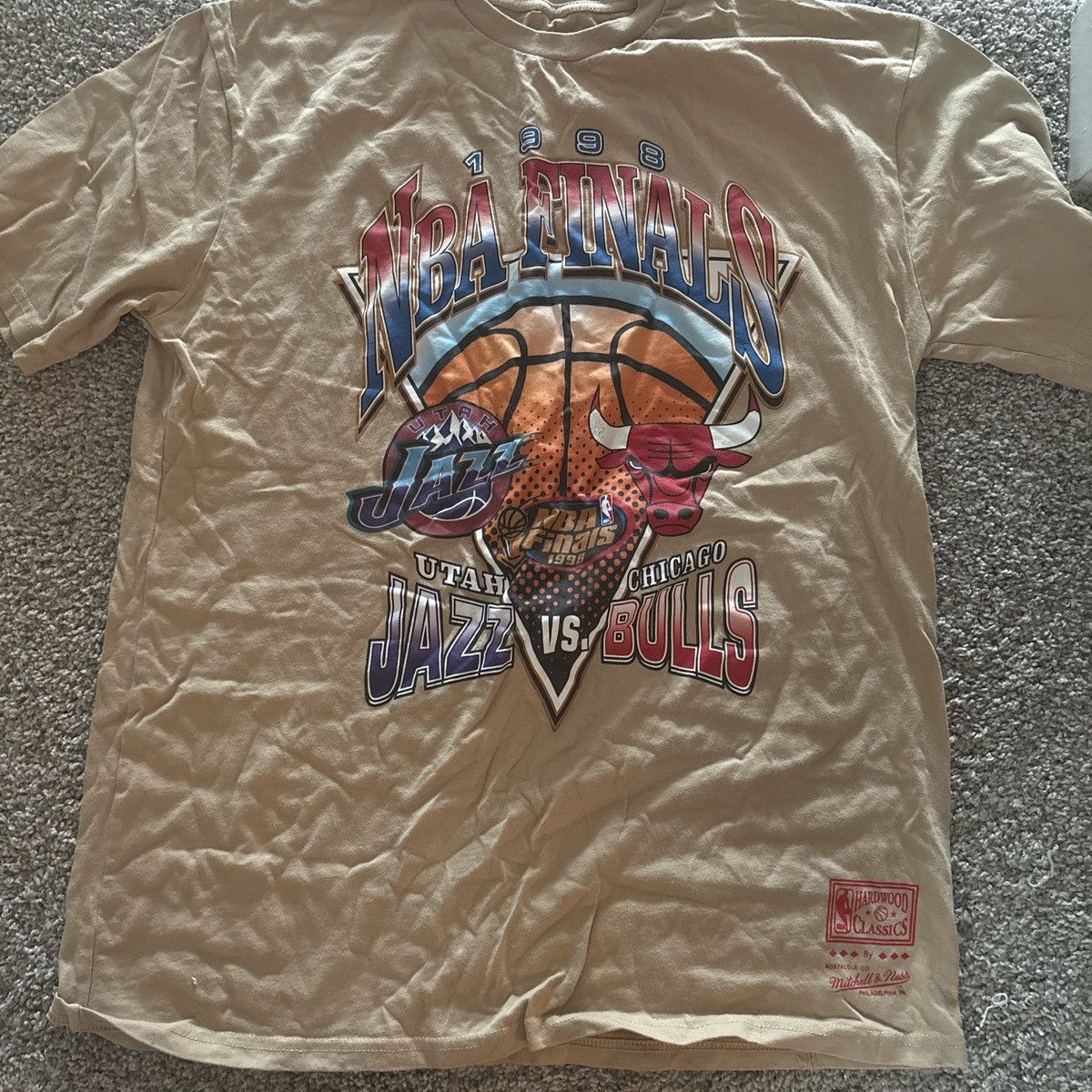 Mitchell & Ness × Vintage Mitchell and Ness 1998 NBA Finals Tee Size US L / EU 52-54 / 3 - 1 Thumbnail