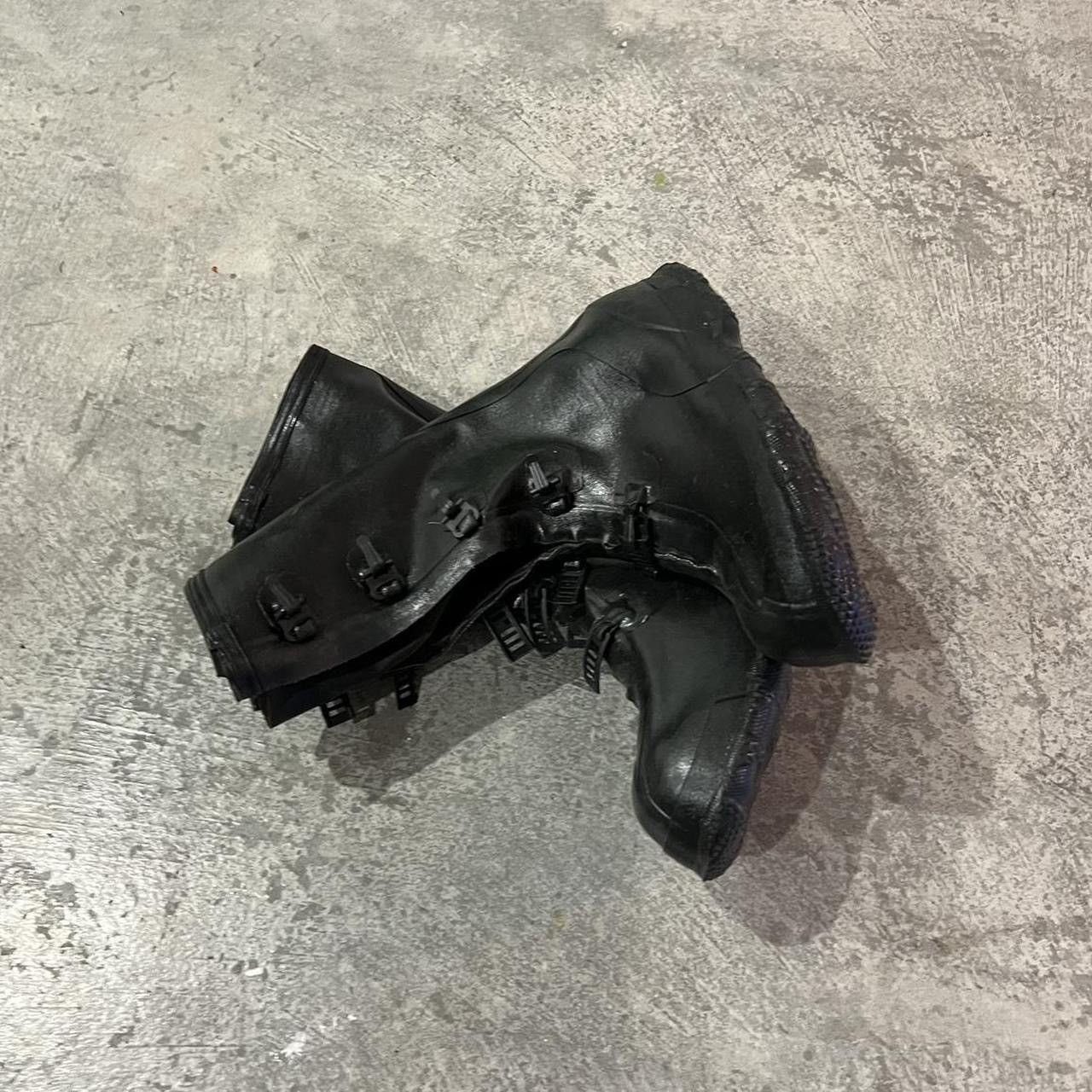 Other Black Military Water Over Boots. Size US 11 / EU 44 - 3 Thumbnail