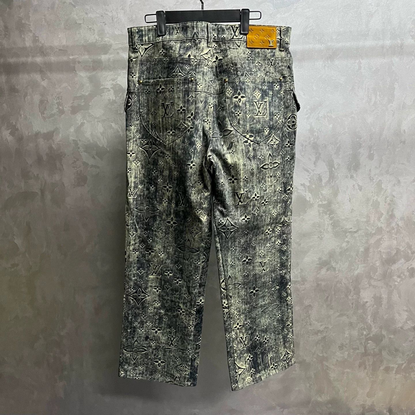 Louis Vuitton Louis Vuitton Brown Patchwork Casual Pants Size US 26 / EU 42 - 5 Thumbnail