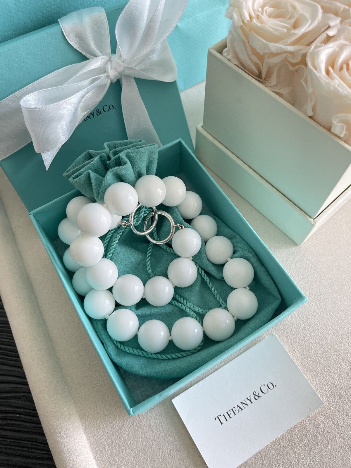 Tiffany & Co. Tiffany & Co. Dolomite Paloma Picasso Necklace 19” $1500 Size ONE SIZE - 10 Thumbnail