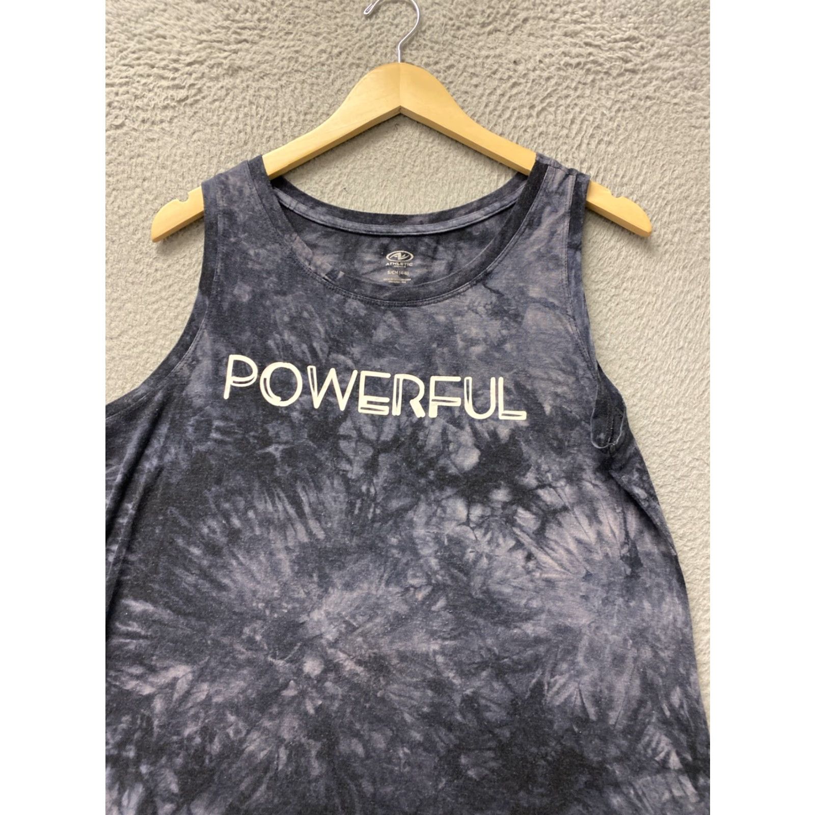 Vintage Athletic Tank Top Black White Brisk Bloom Yoga Active Size 4-6 Size S / US 4 / IT 40 - 2 Thumbnail
