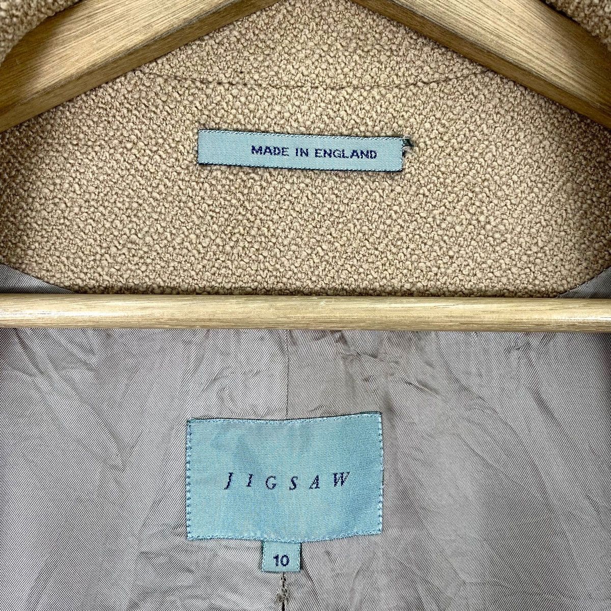 Jigsaw JIGSAW Designer Made In England Long Coat Parka Jacket Size S / US 4 / IT 40 - 5 Thumbnail