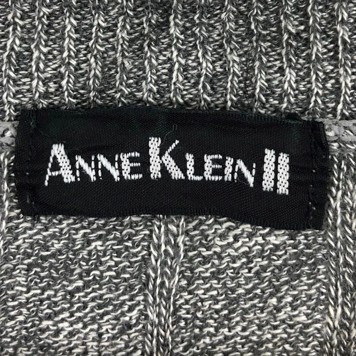 Anne Klein Vtg ANNE KLEIN II Collection Striped Crewneck Knitwear Size L / US 10 / IT 46 - 6 Thumbnail