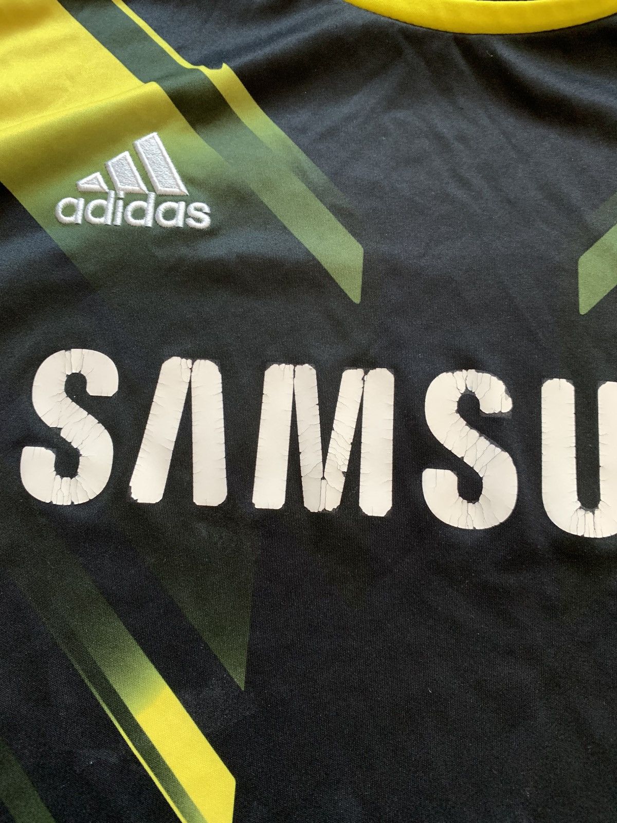 Adidas 🔥ADIDAS CHELSEA 2012/2013 THIRD LONG SLEEVE SOCCER JERSEY Size US XXL / EU 58 / 5 - 4 Thumbnail