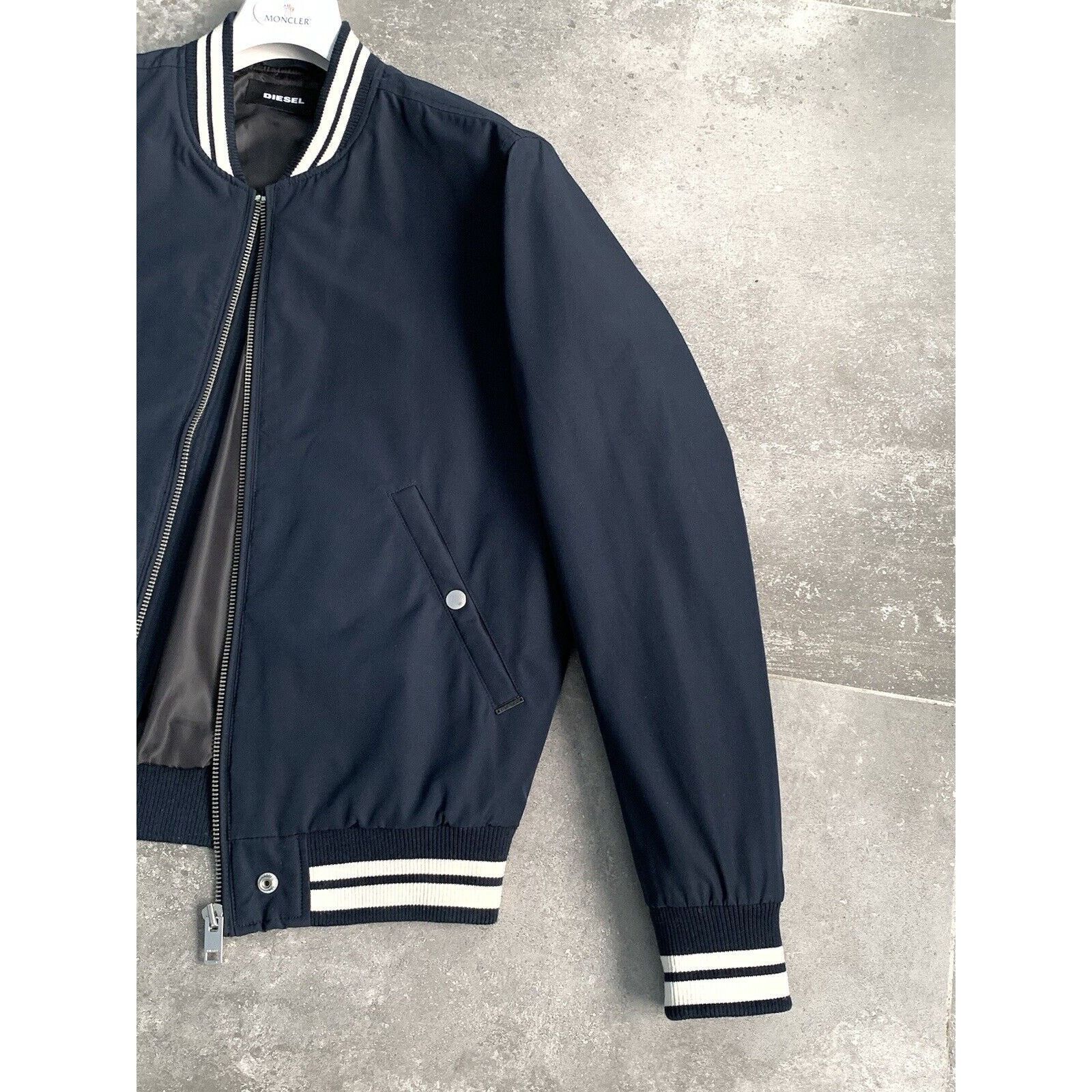 Diesel Men's DIESEL Casual Bomber Jacket Classic Coat M-L EU50 UK40 Size US L / EU 52-54 / 3 - 6 Thumbnail