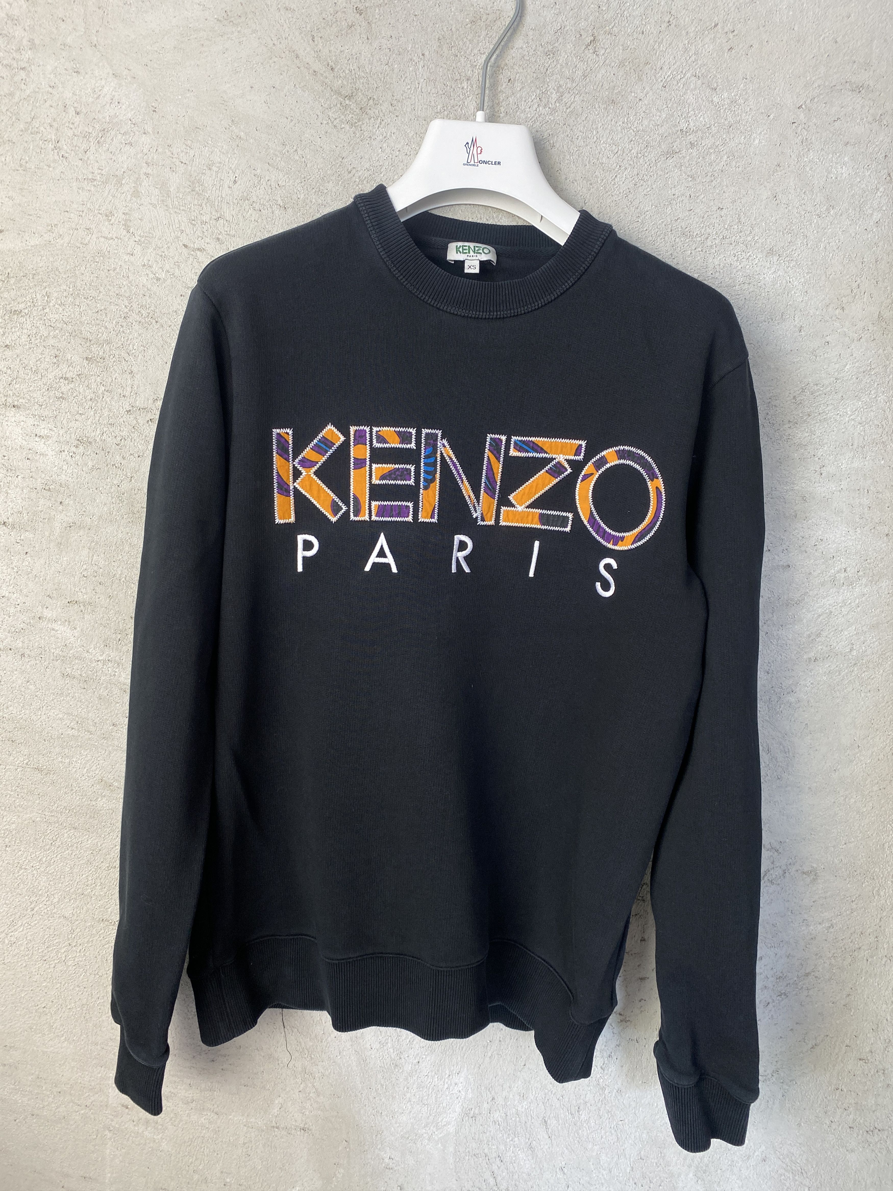 Kenzo Kenzo Paris big logo sweatshirt crewneck Size US XS / EU 42 / 0 - 1 Thumbnail