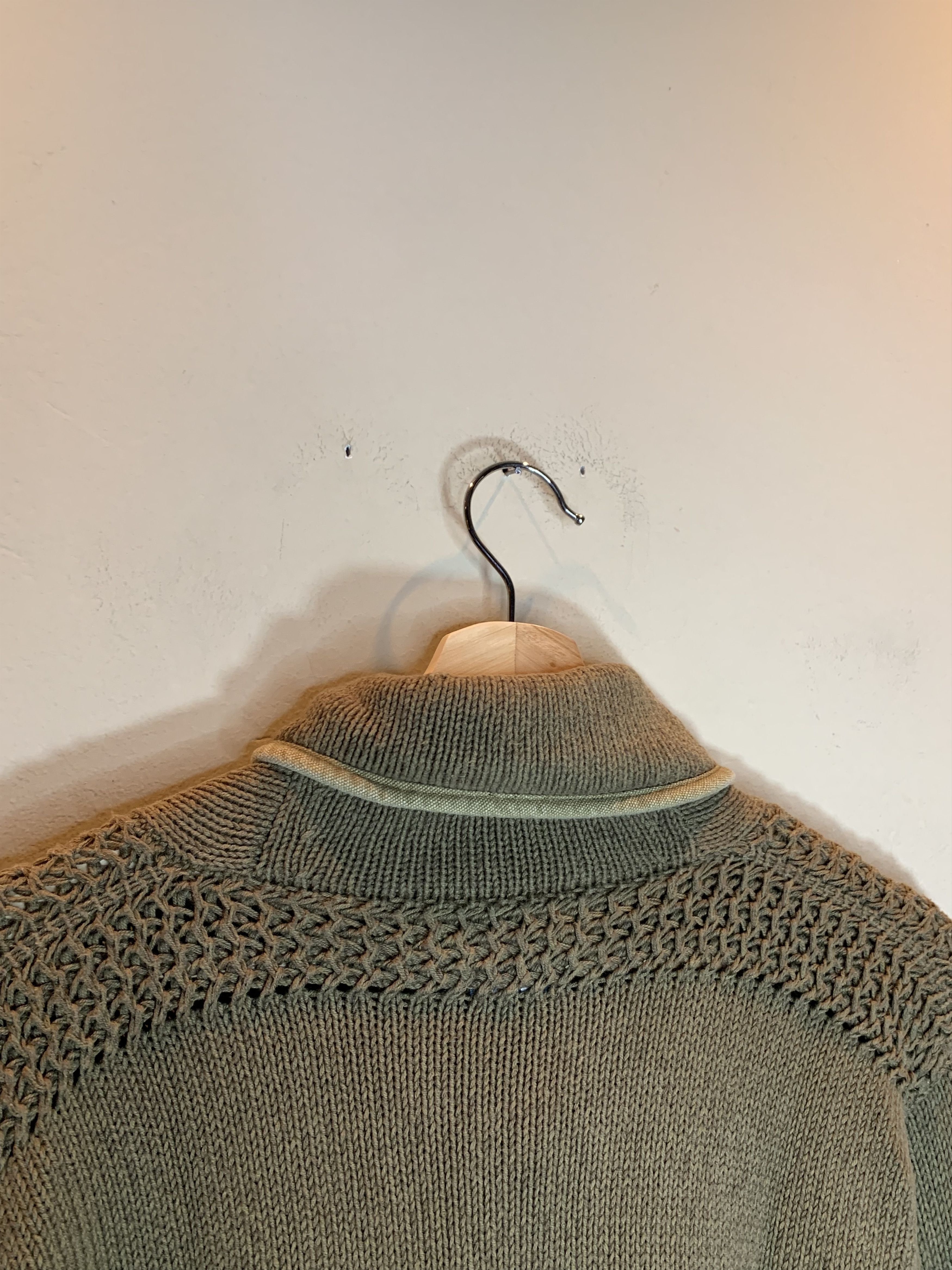 Polo Ralph Lauren RARE* Vintage Polo Ralph Lauren Military Buckle Knit Sweater Size US M / EU 48-50 / 2 - 9 Thumbnail